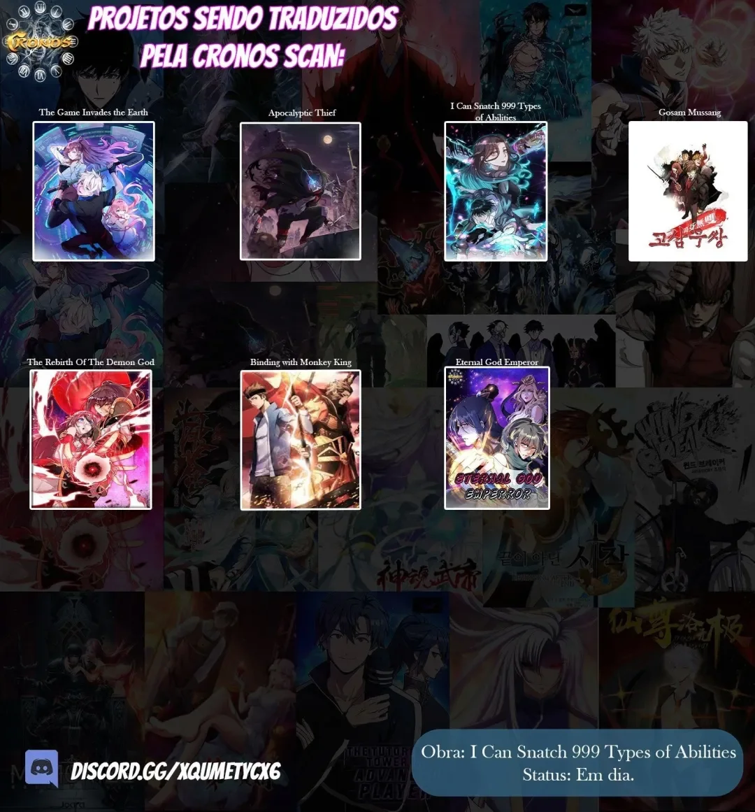 Read Eu consigo adquirir 999 tipos de habilidades PT Manga Online