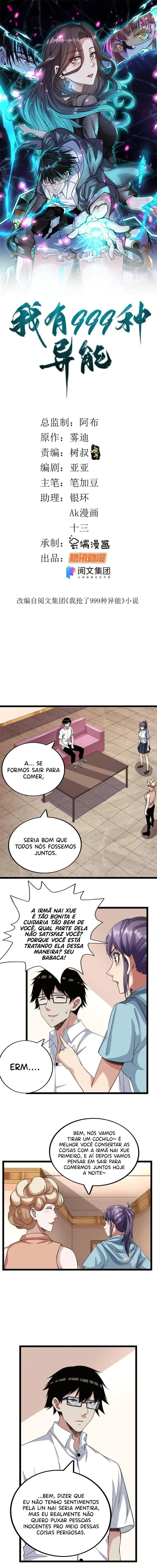 Read Eu consigo adquirir 999 tipos de habilidades PT Manga Online