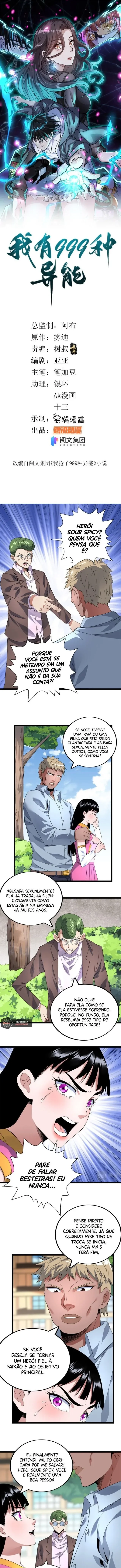Read Eu consigo adquirir 999 tipos de habilidades PT Manga Online