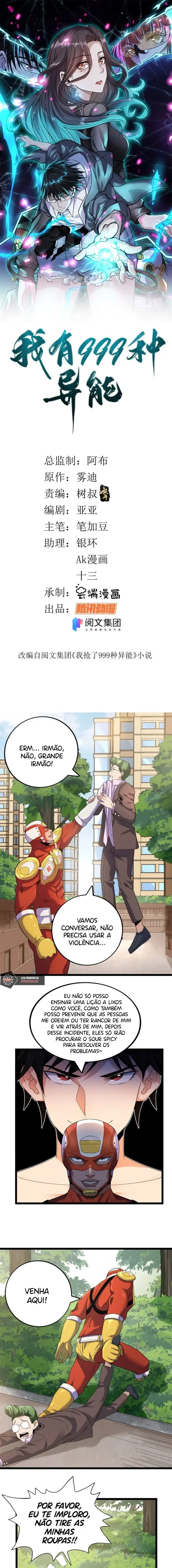 Read Eu consigo adquirir 999 tipos de habilidades PT Manga Online