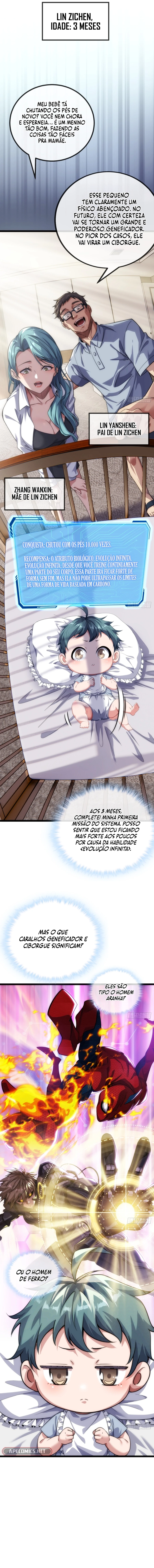 Read Evolução Infinita Começando do Zero PT Manga Online