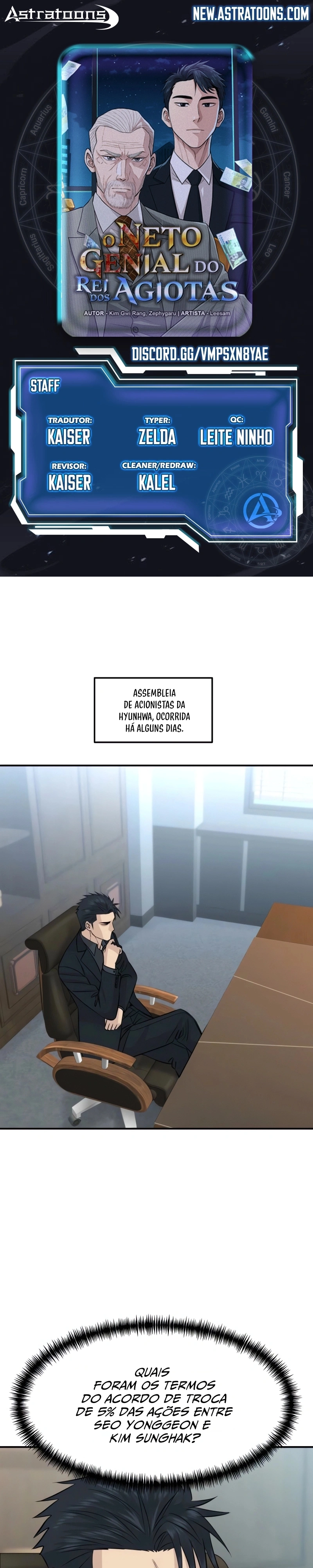 Read Genius Grandson of the Loan Shark King PT Manga Online