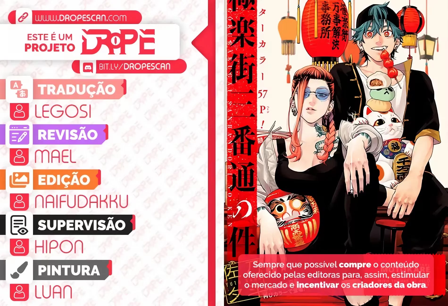 Read Gokurakugai A Luz Escura dos Problemas PT Manga Online