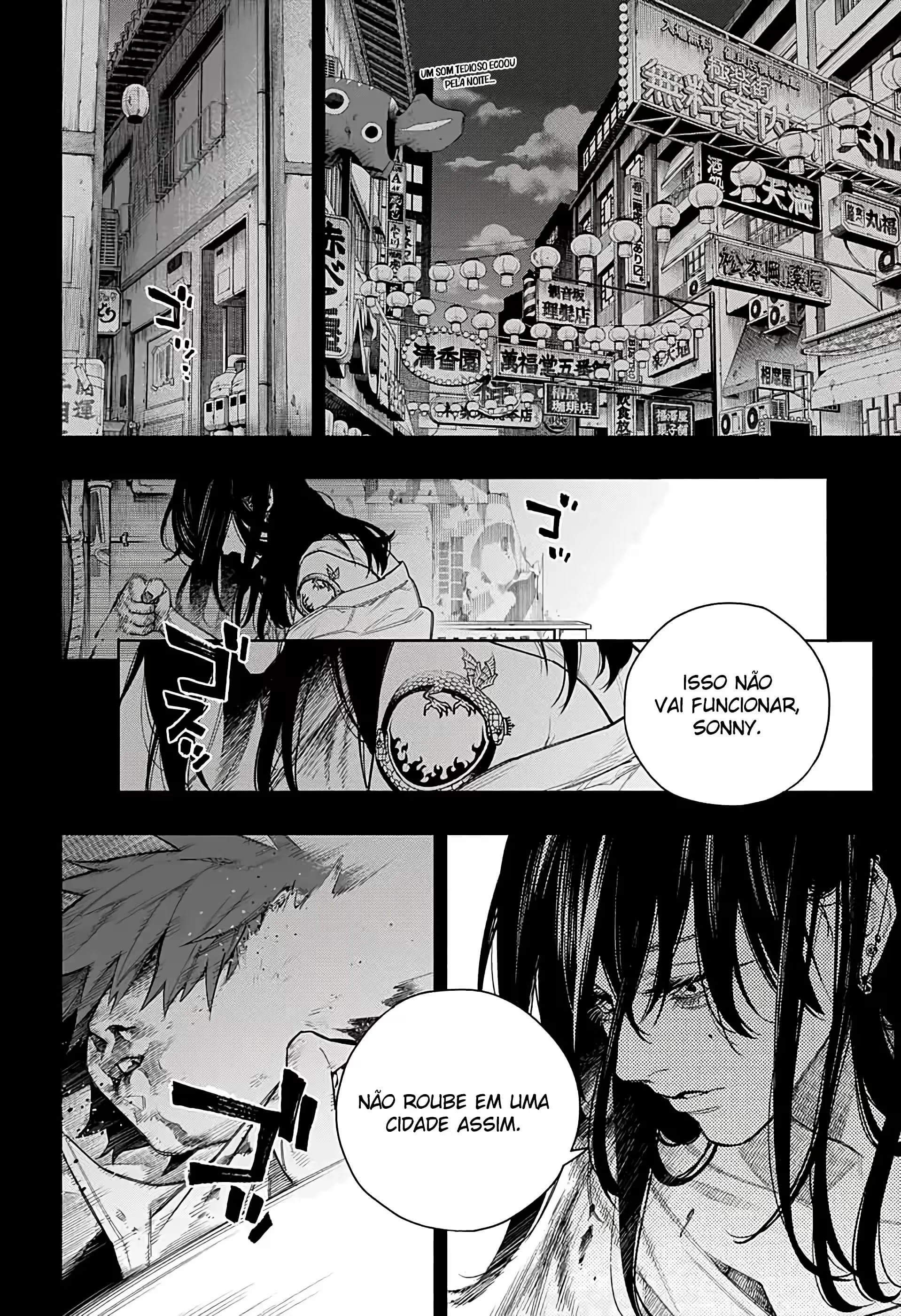 Read Gokurakugai A Luz Escura dos Problemas PT Manga Online