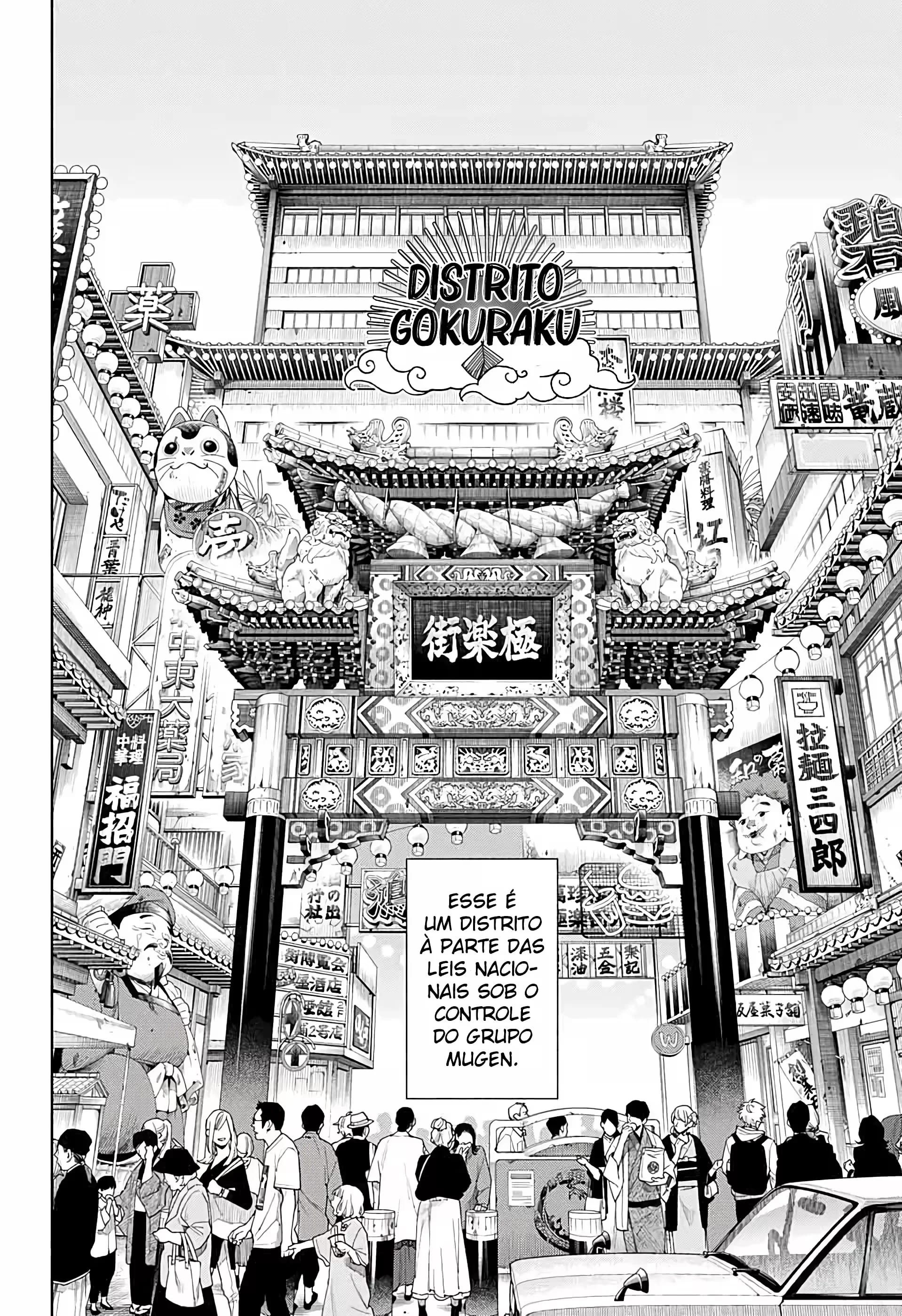 Read Gokurakugai A Luz Escura dos Problemas PT Manga Online