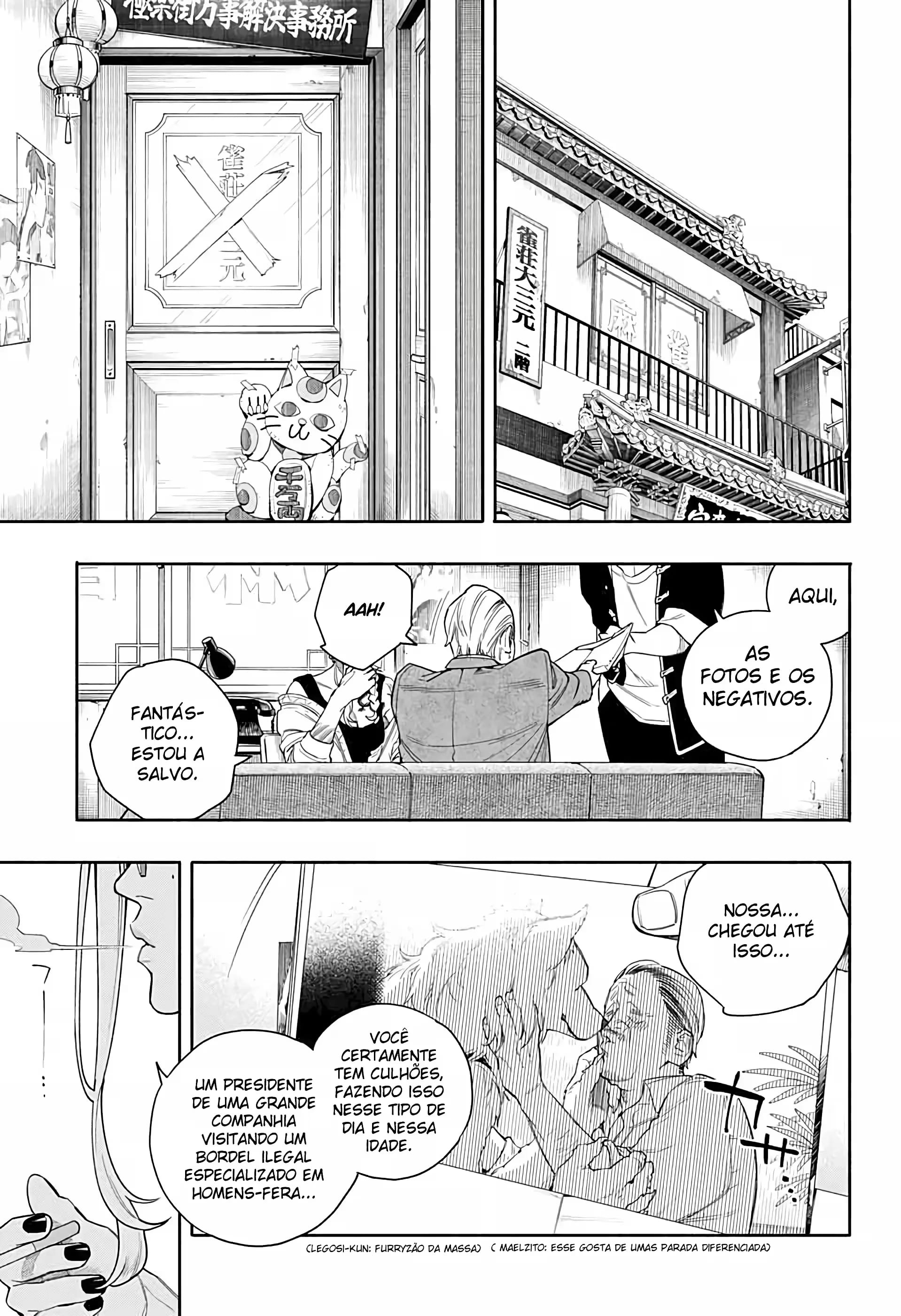 Read Gokurakugai A Luz Escura dos Problemas PT Manga Online