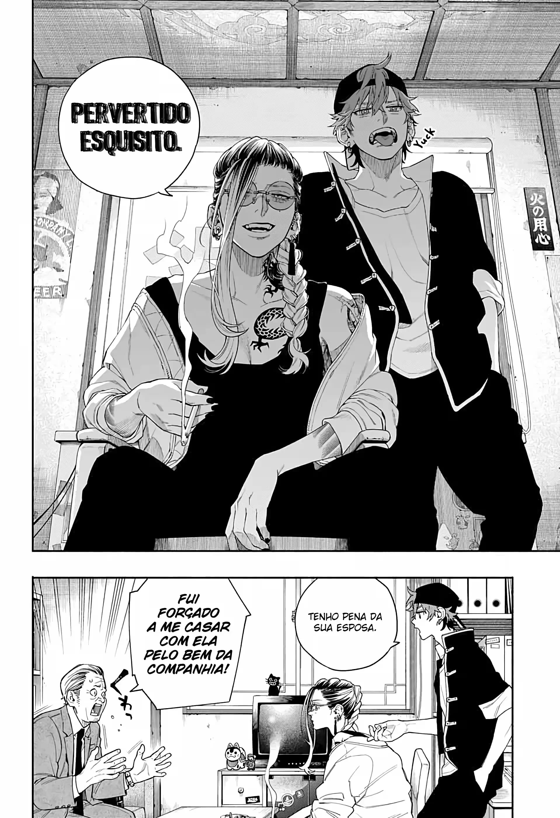 Read Gokurakugai A Luz Escura dos Problemas PT Manga Online