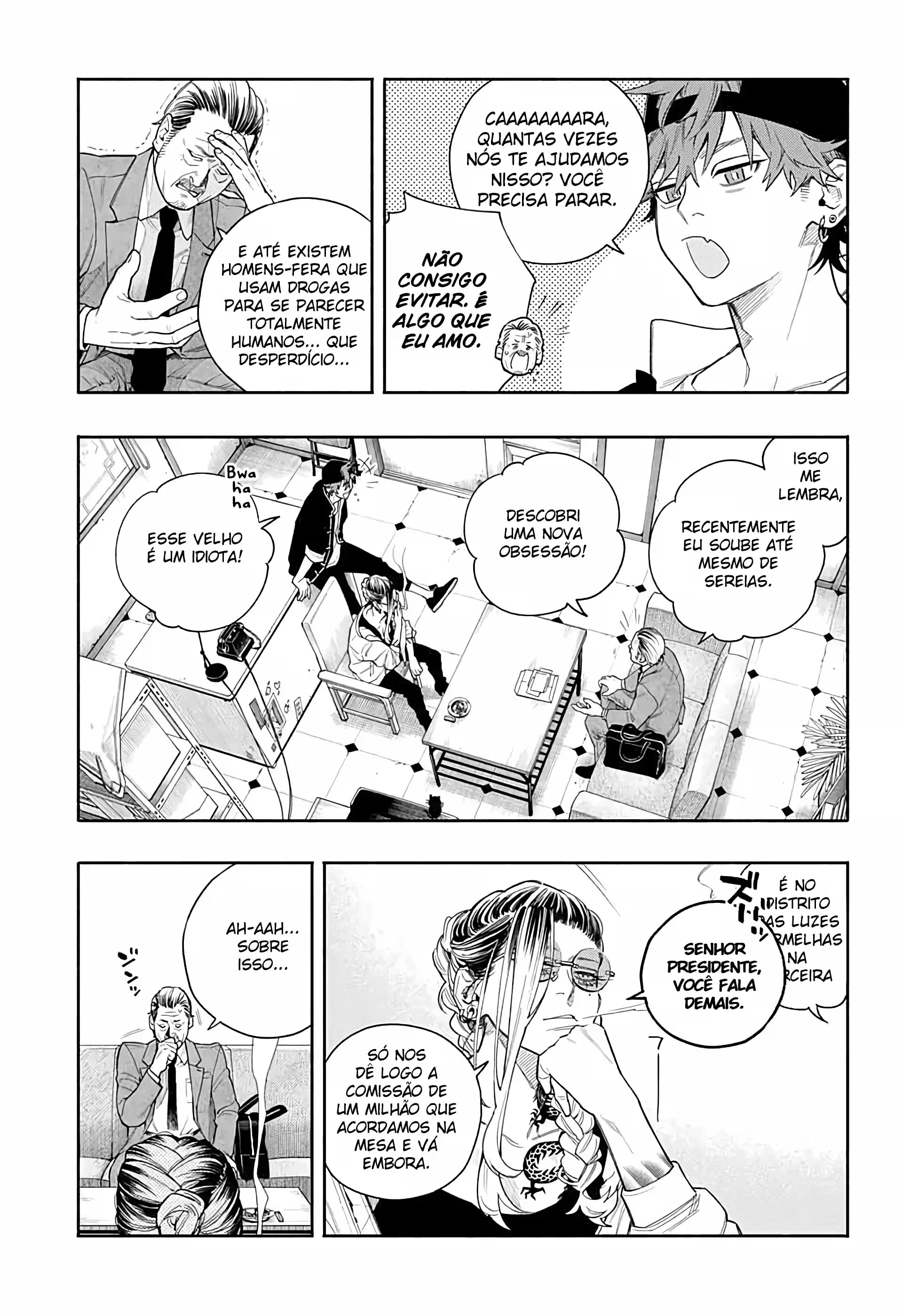 Read Gokurakugai A Luz Escura dos Problemas PT Manga Online