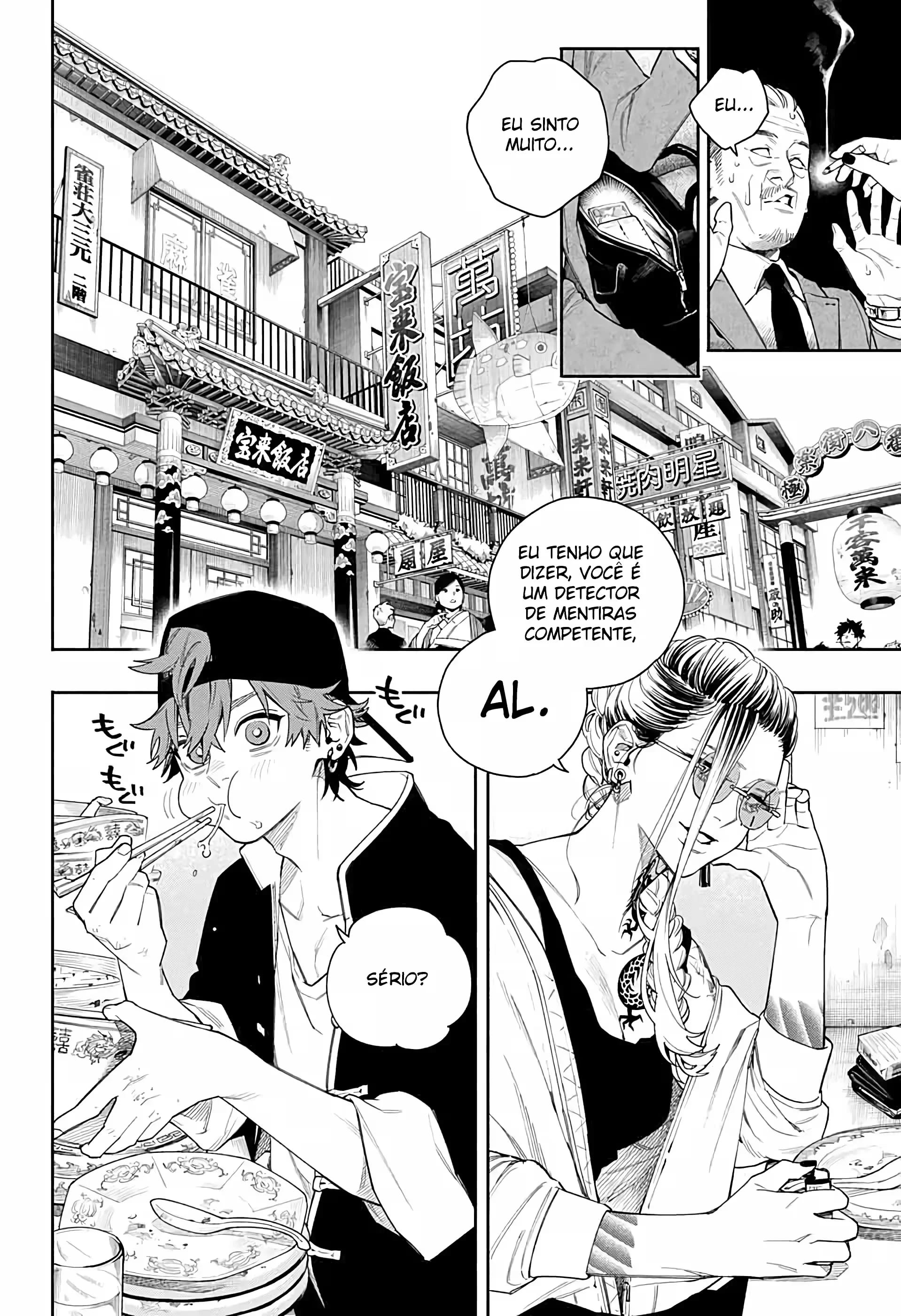 Read Gokurakugai A Luz Escura dos Problemas PT Manga Online
