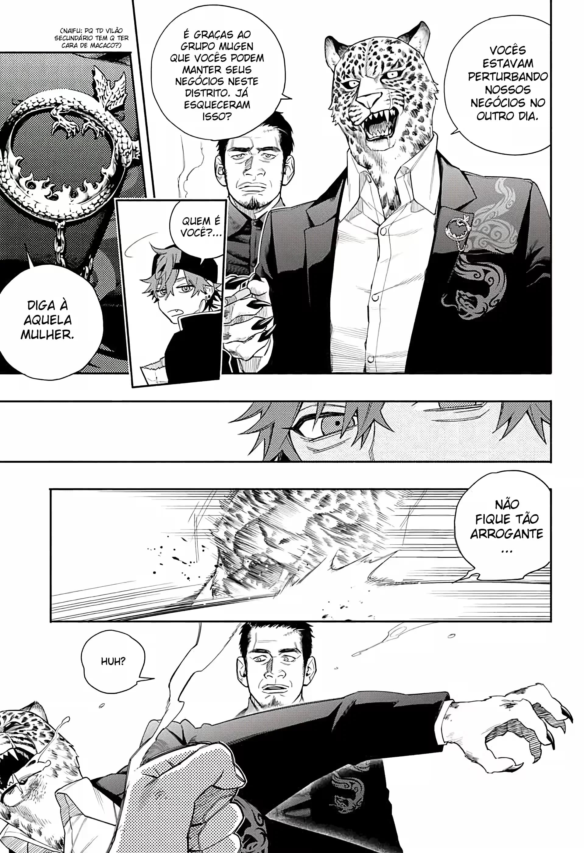 Read Gokurakugai A Luz Escura dos Problemas PT Manga Online