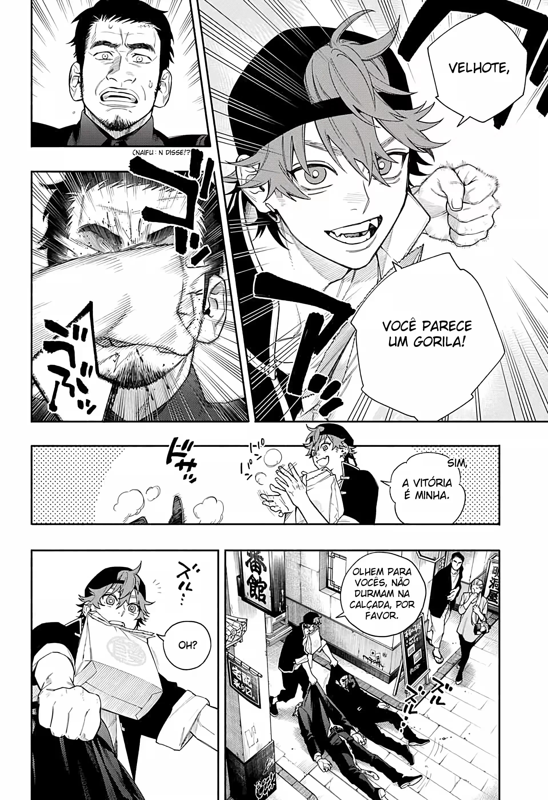 Read Gokurakugai A Luz Escura dos Problemas PT Manga Online