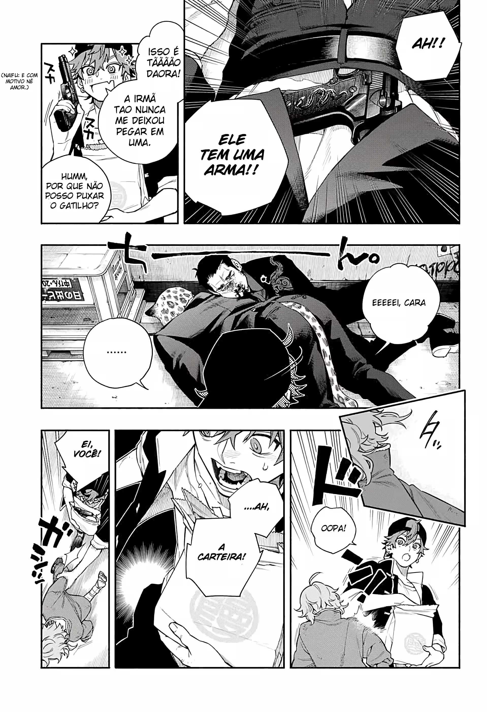 Read Gokurakugai A Luz Escura dos Problemas PT Manga Online