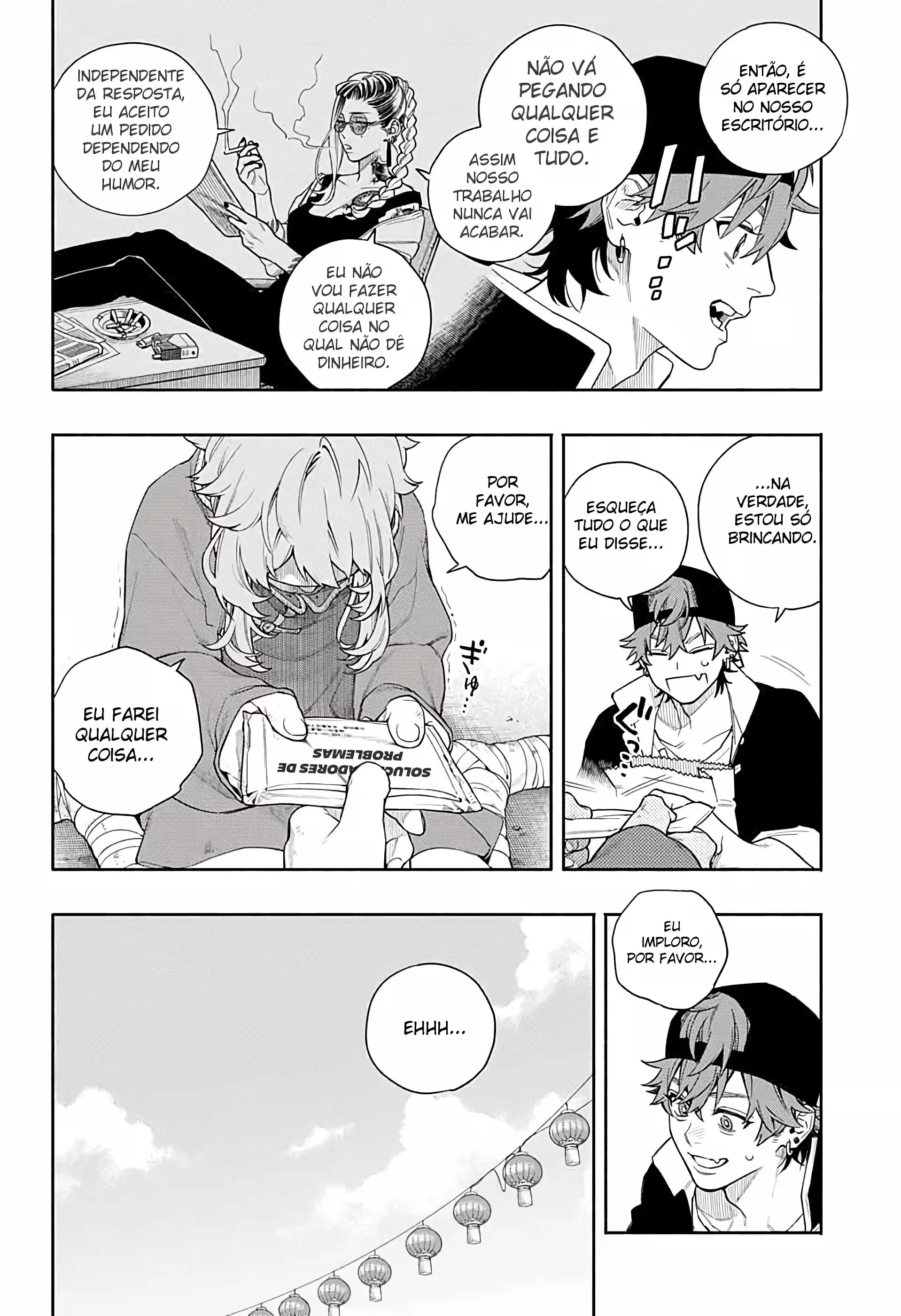 Read Gokurakugai A Luz Escura dos Problemas PT Manga Online