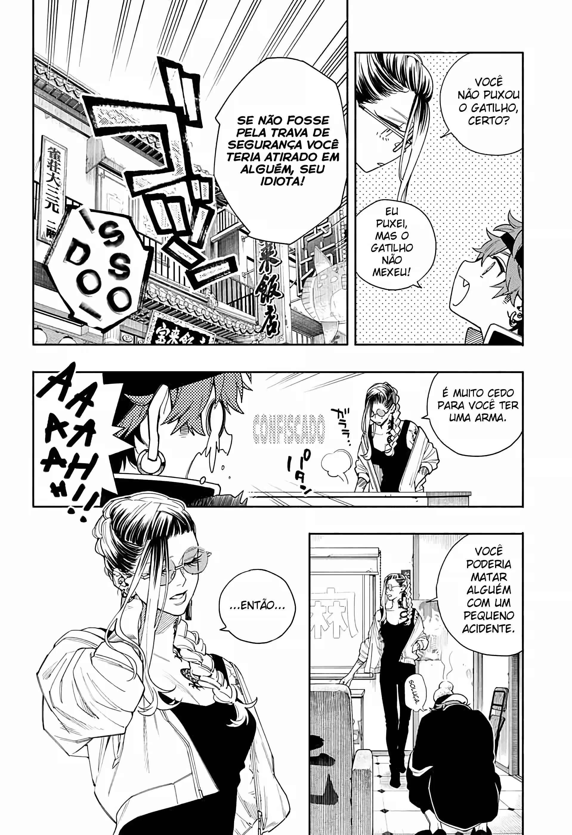 Read Gokurakugai A Luz Escura dos Problemas PT Manga Online