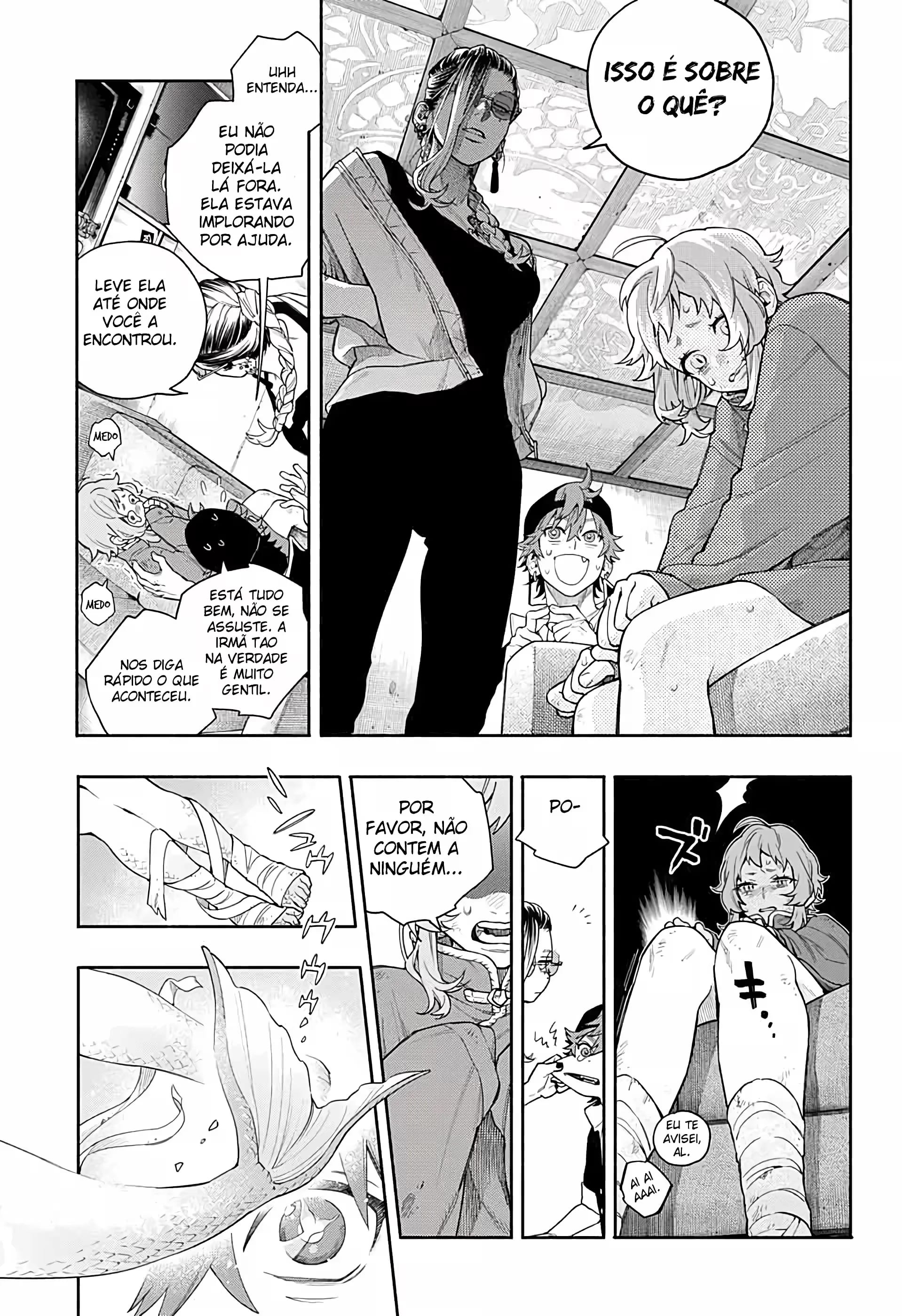 Read Gokurakugai A Luz Escura dos Problemas PT Manga Online