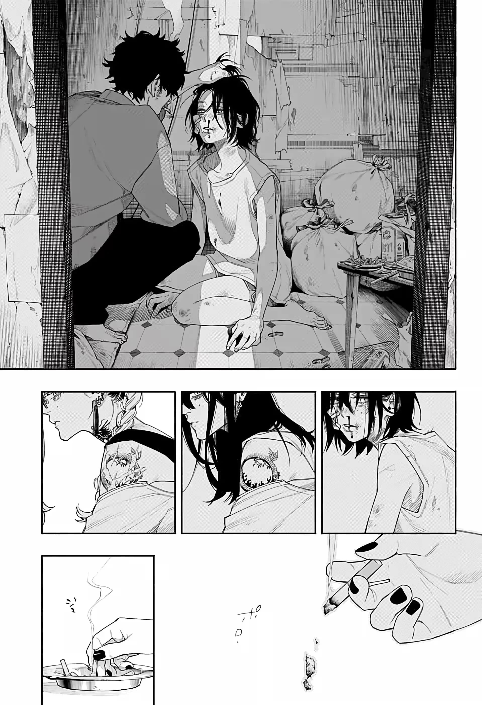 Read Gokurakugai A Luz Escura dos Problemas PT Manga Online