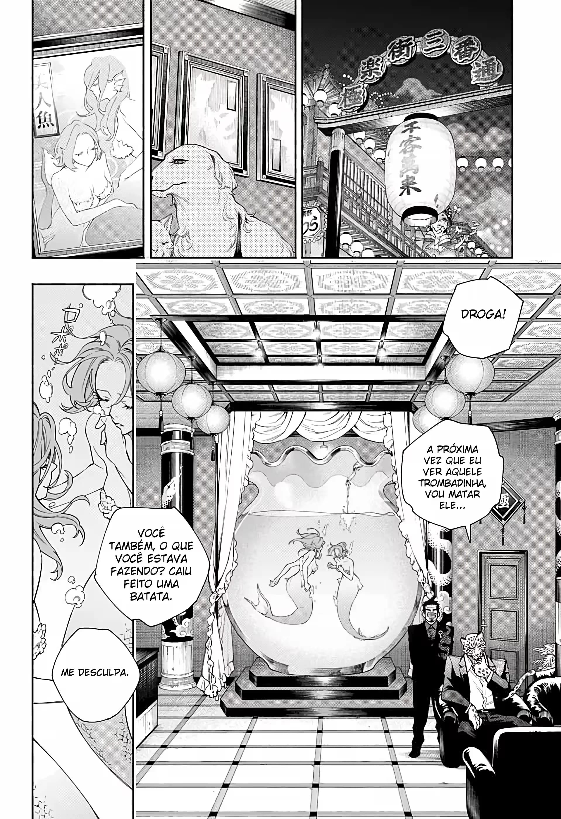Read Gokurakugai A Luz Escura dos Problemas PT Manga Online