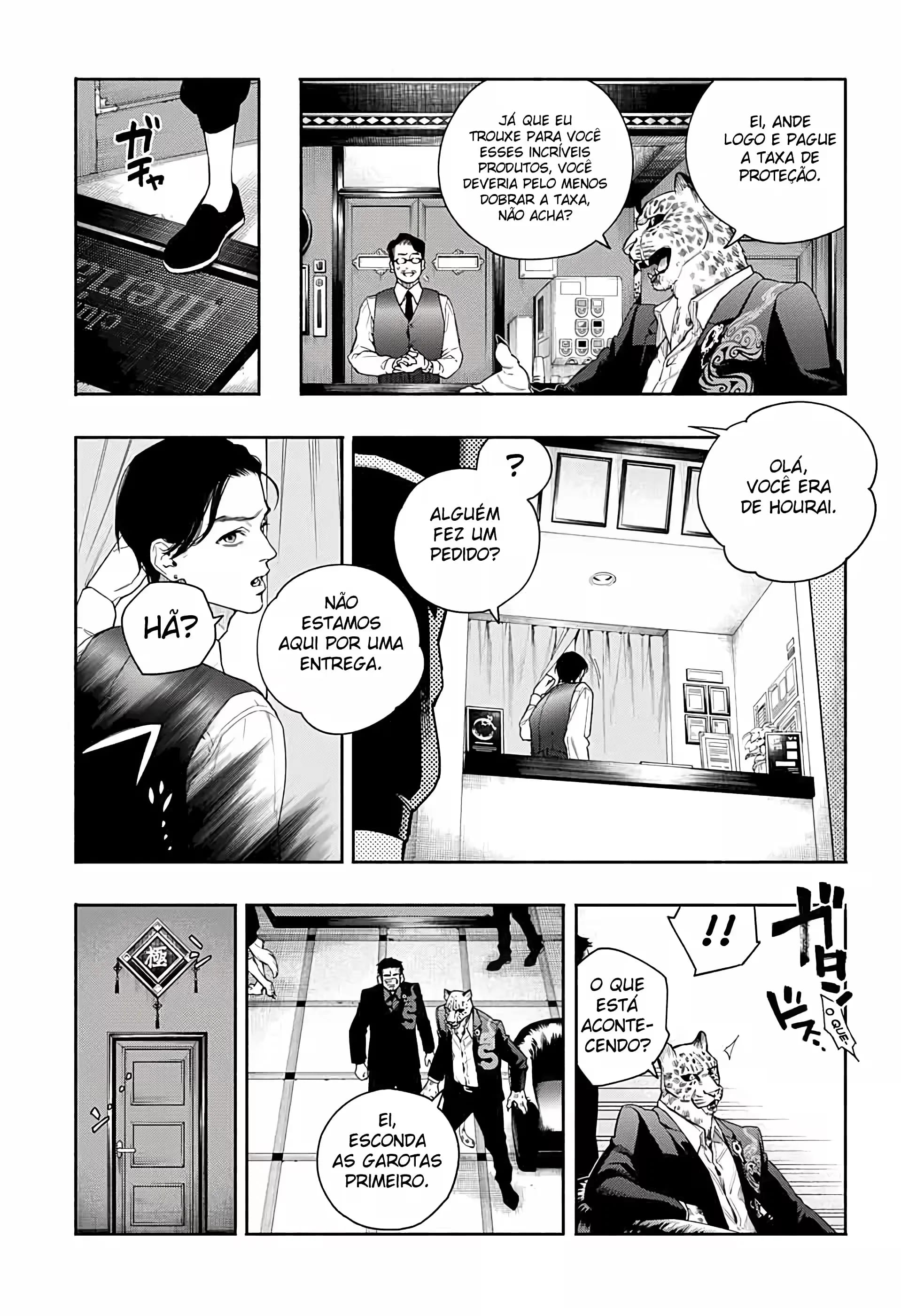 Read Gokurakugai A Luz Escura dos Problemas PT Manga Online