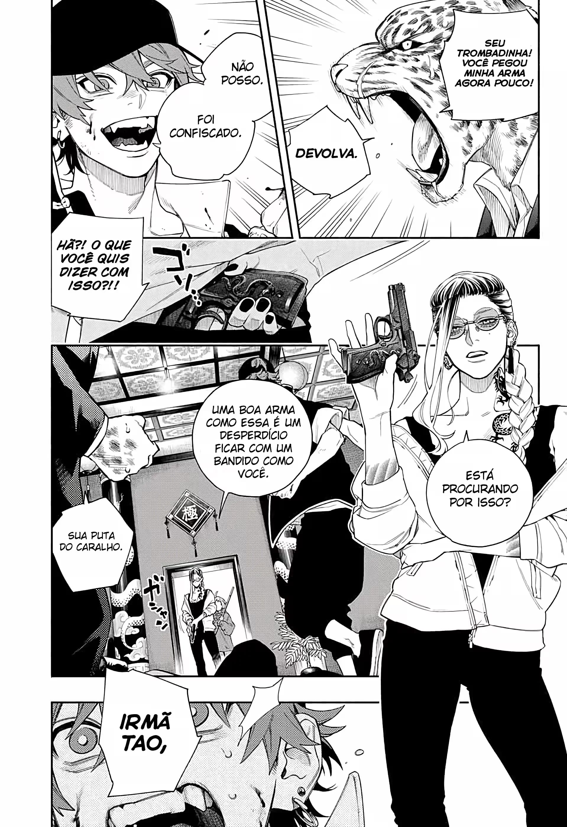 Read Gokurakugai A Luz Escura dos Problemas PT Manga Online