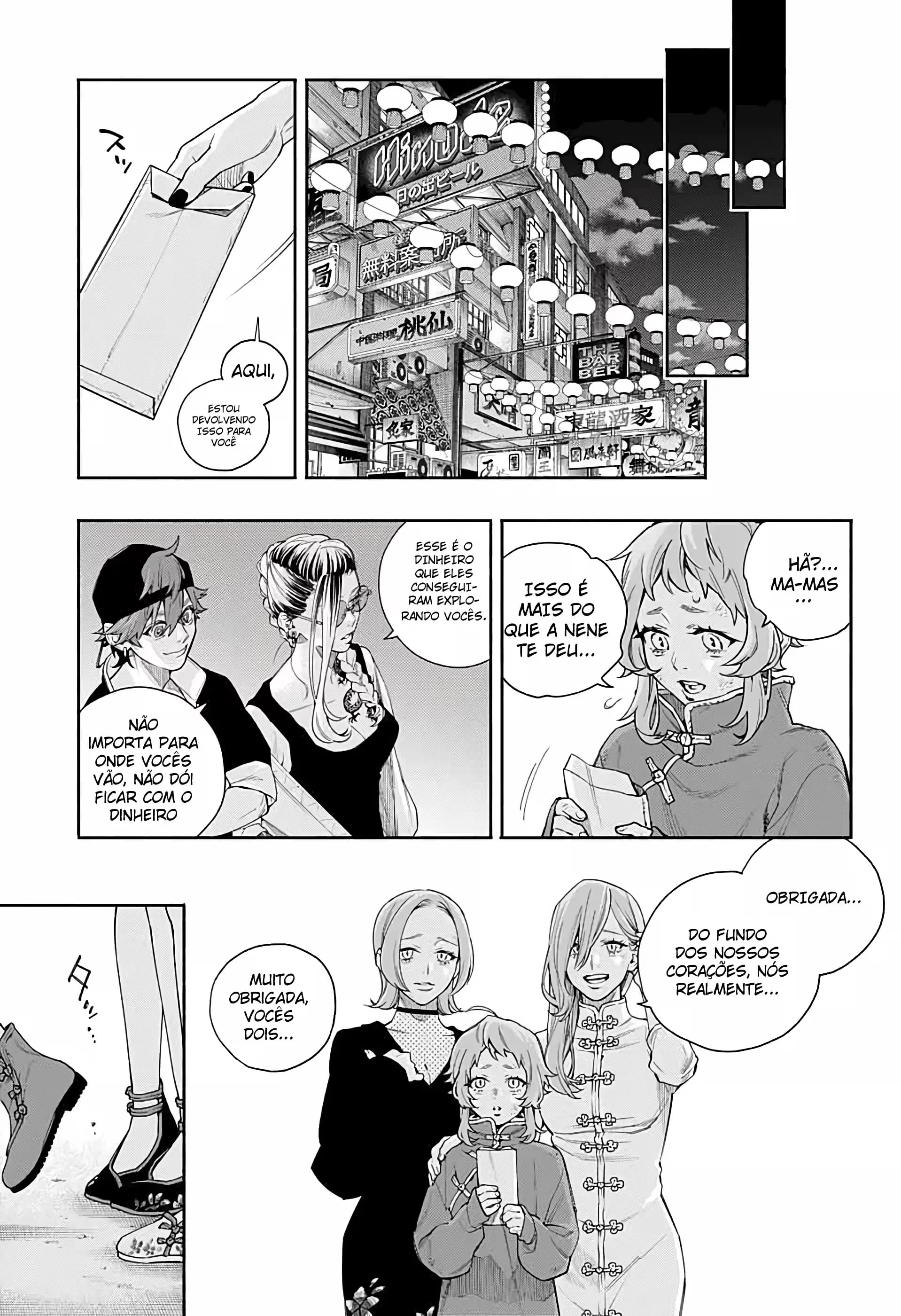 Read Gokurakugai A Luz Escura dos Problemas PT Manga Online