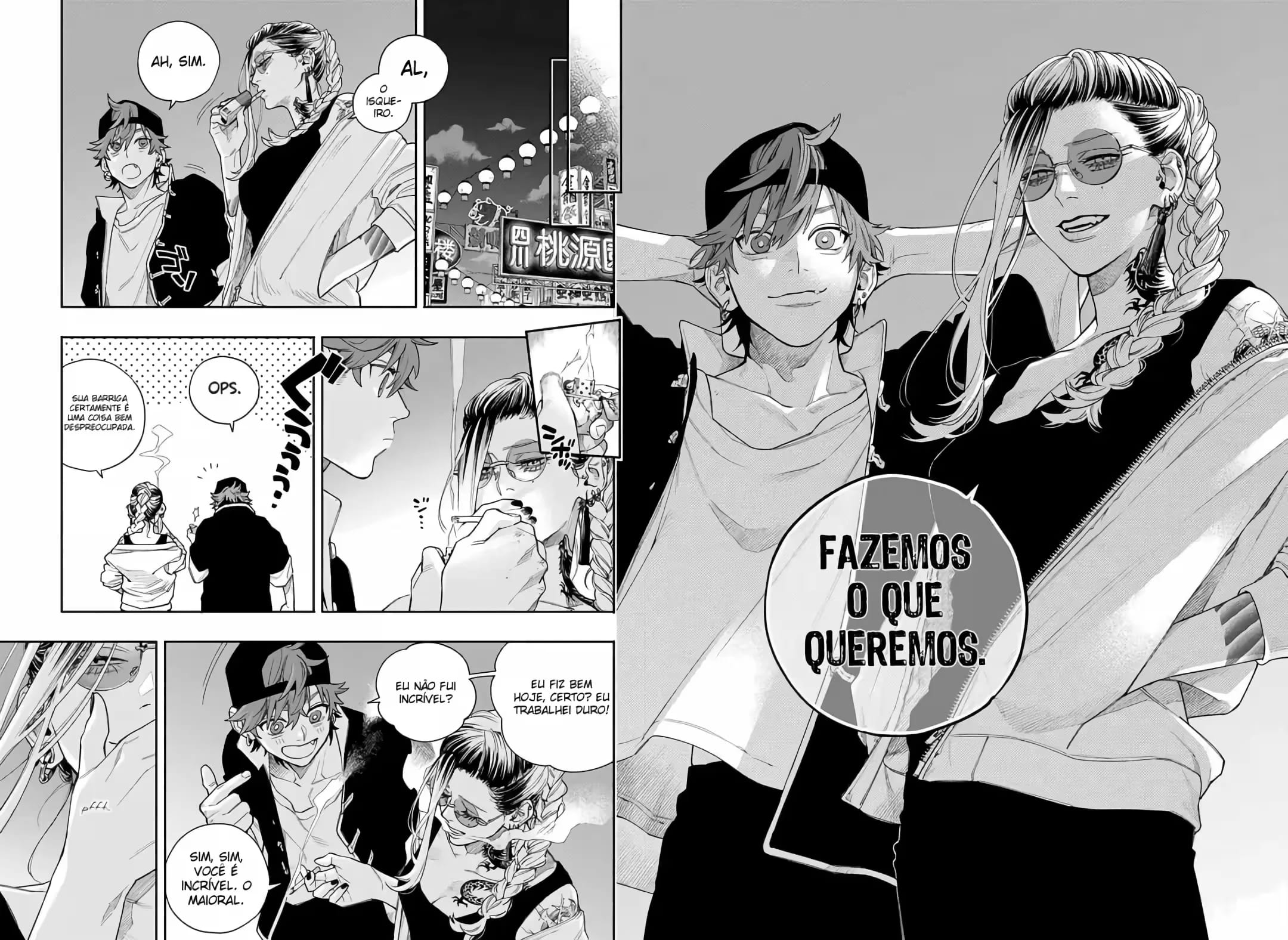 Read Gokurakugai A Luz Escura dos Problemas PT Manga Online