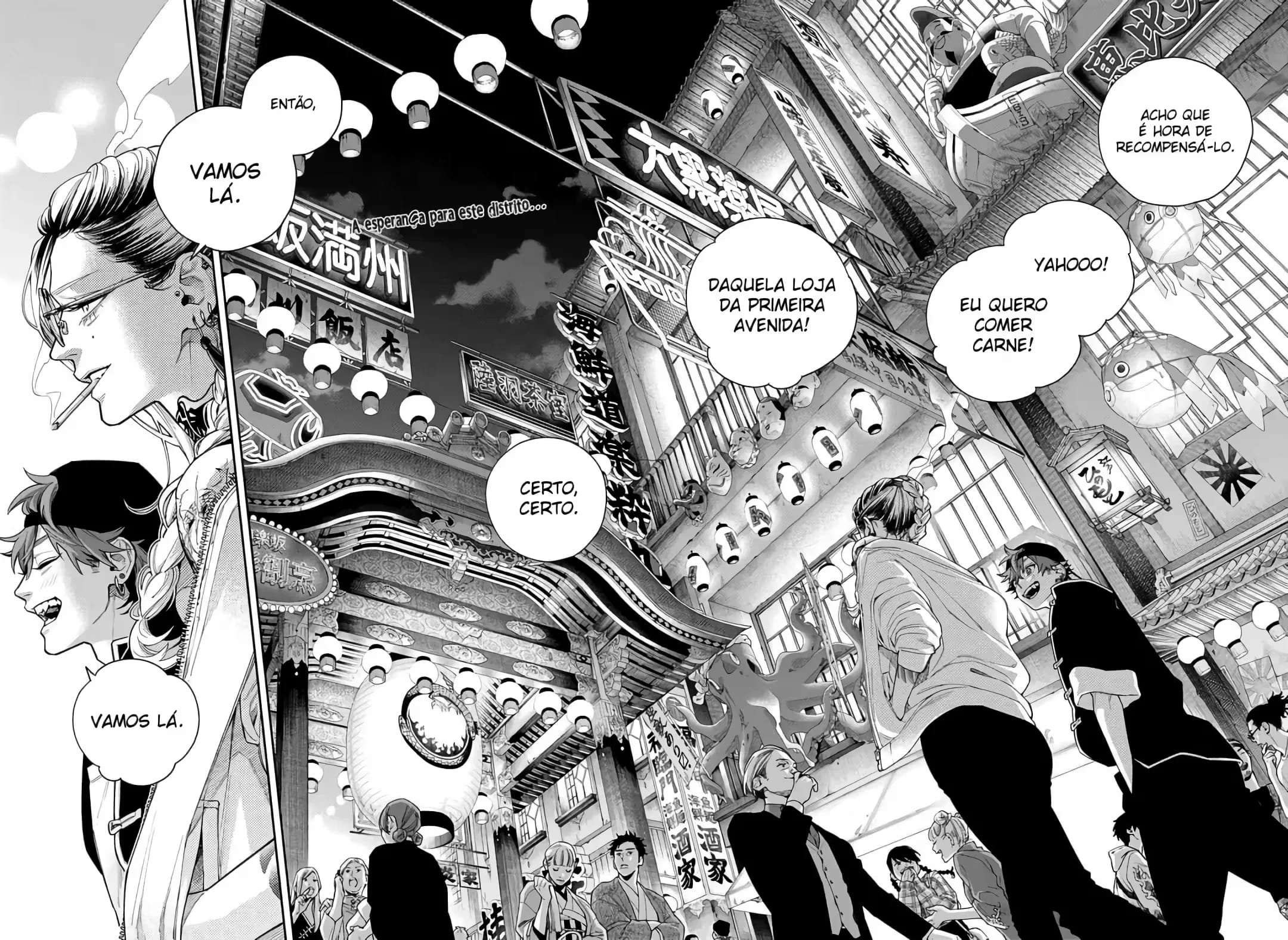 Read Gokurakugai A Luz Escura dos Problemas PT Manga Online