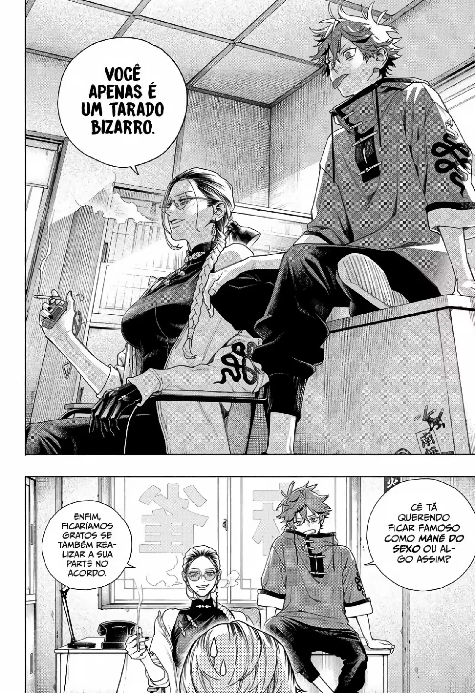 Read Gokurakugai A Luz Escura dos Problemas PT Manga Online