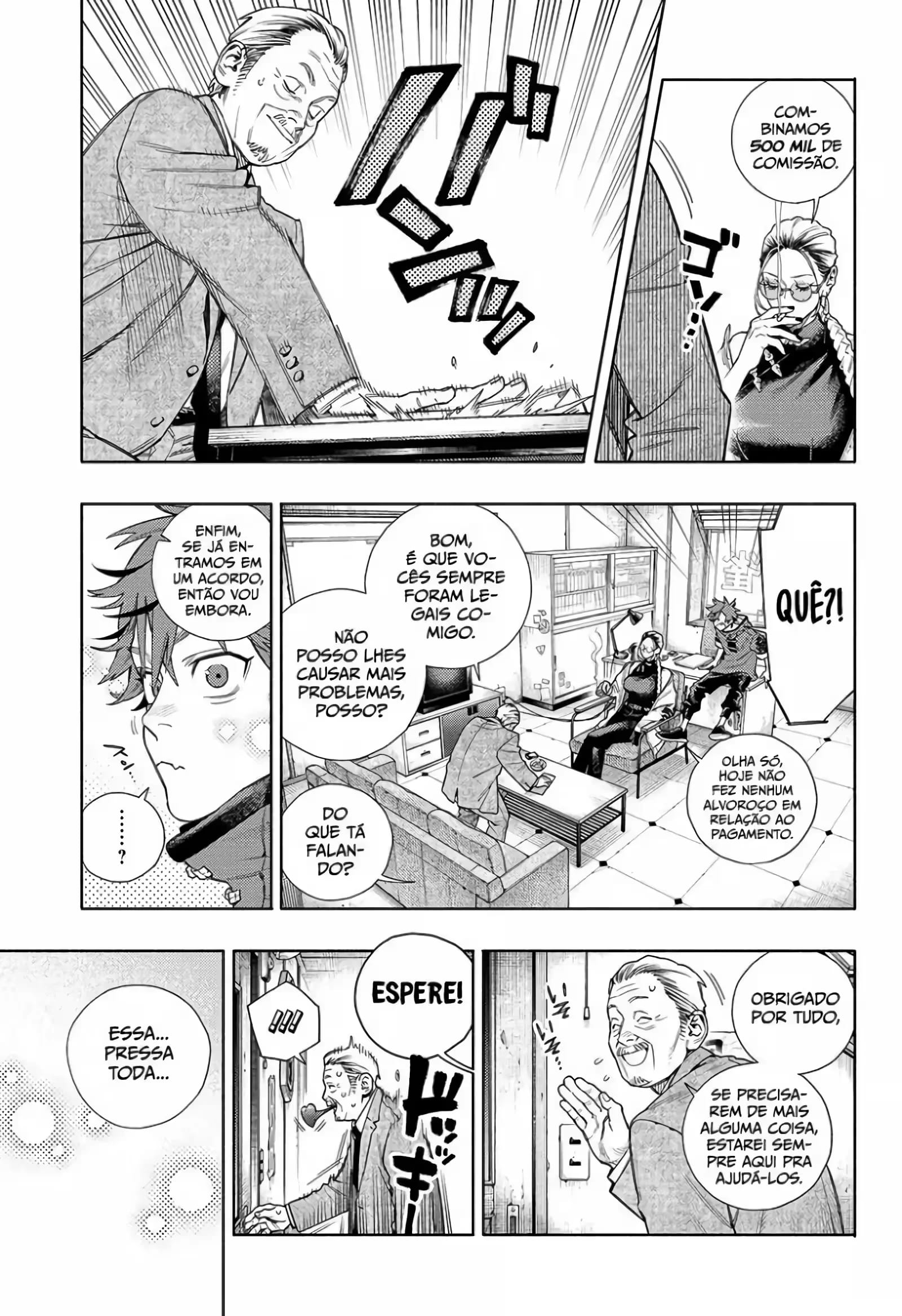 Read Gokurakugai A Luz Escura dos Problemas PT Manga Online