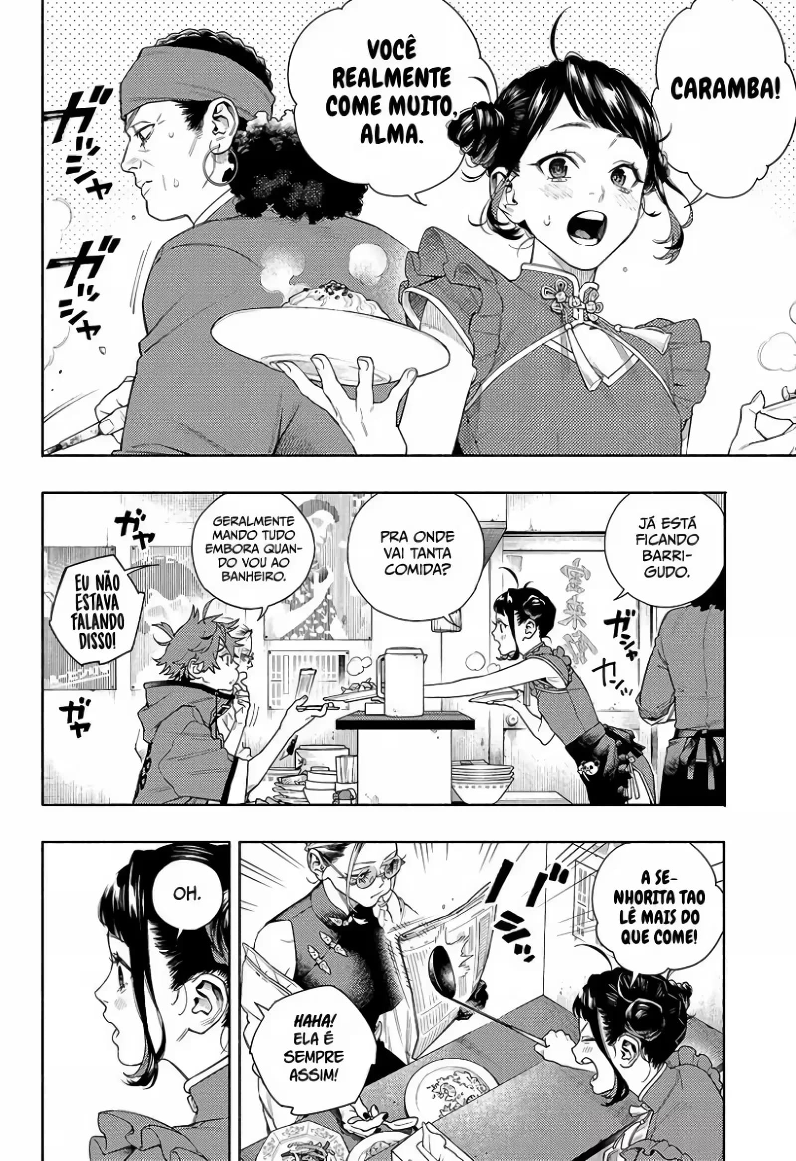 Read Gokurakugai A Luz Escura dos Problemas PT Manga Online