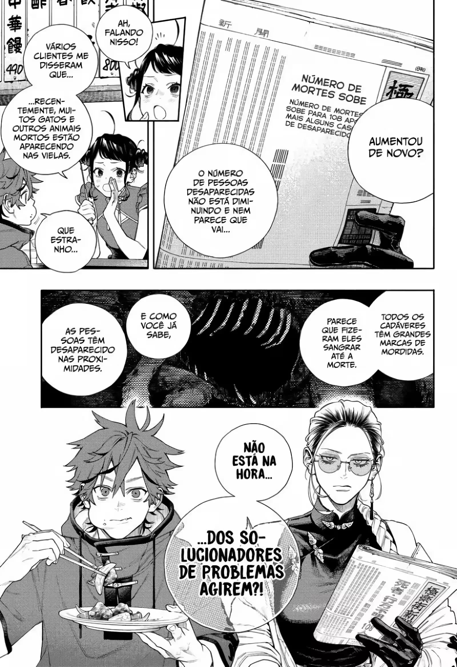 Read Gokurakugai A Luz Escura dos Problemas PT Manga Online