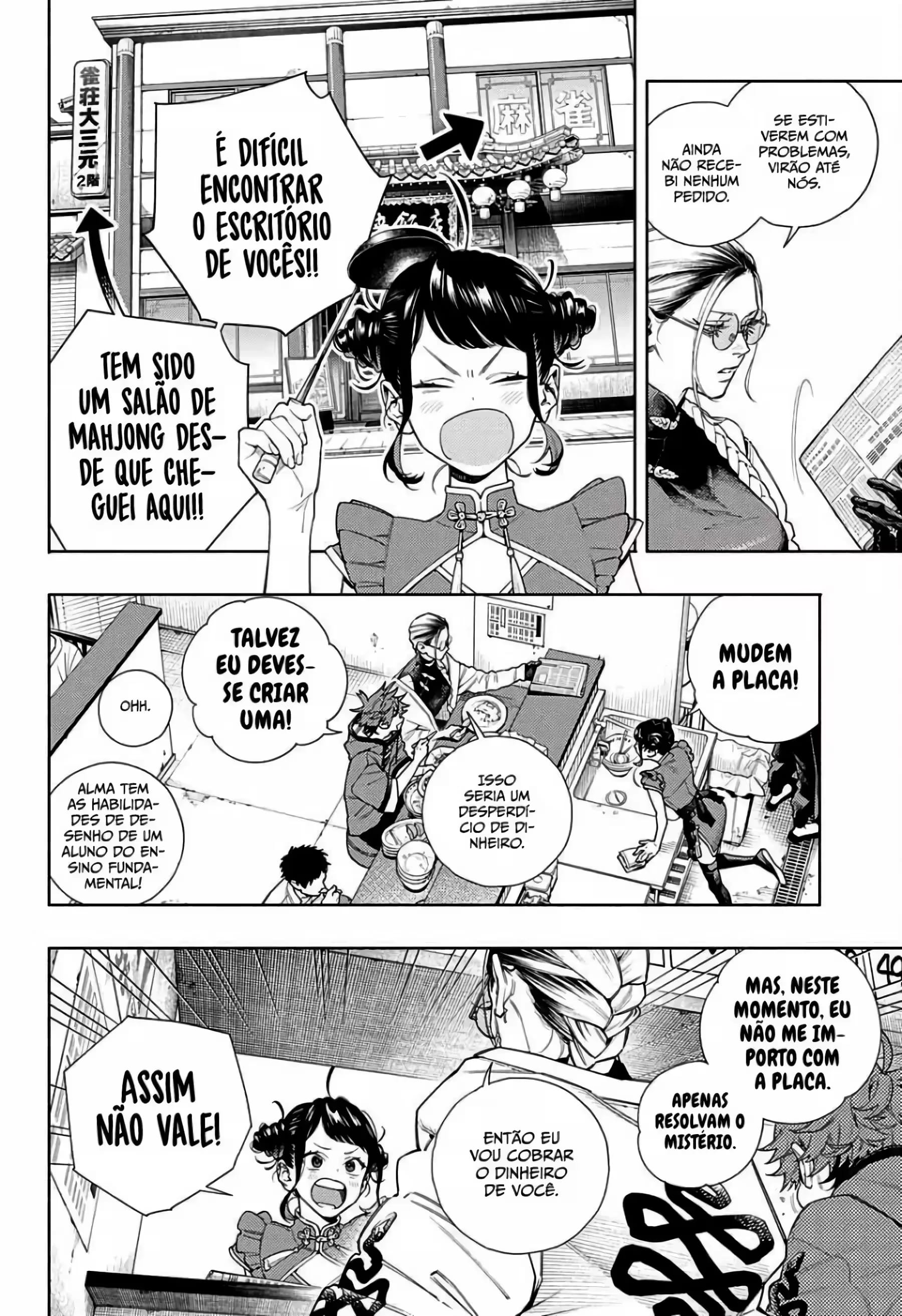 Read Gokurakugai A Luz Escura dos Problemas PT Manga Online