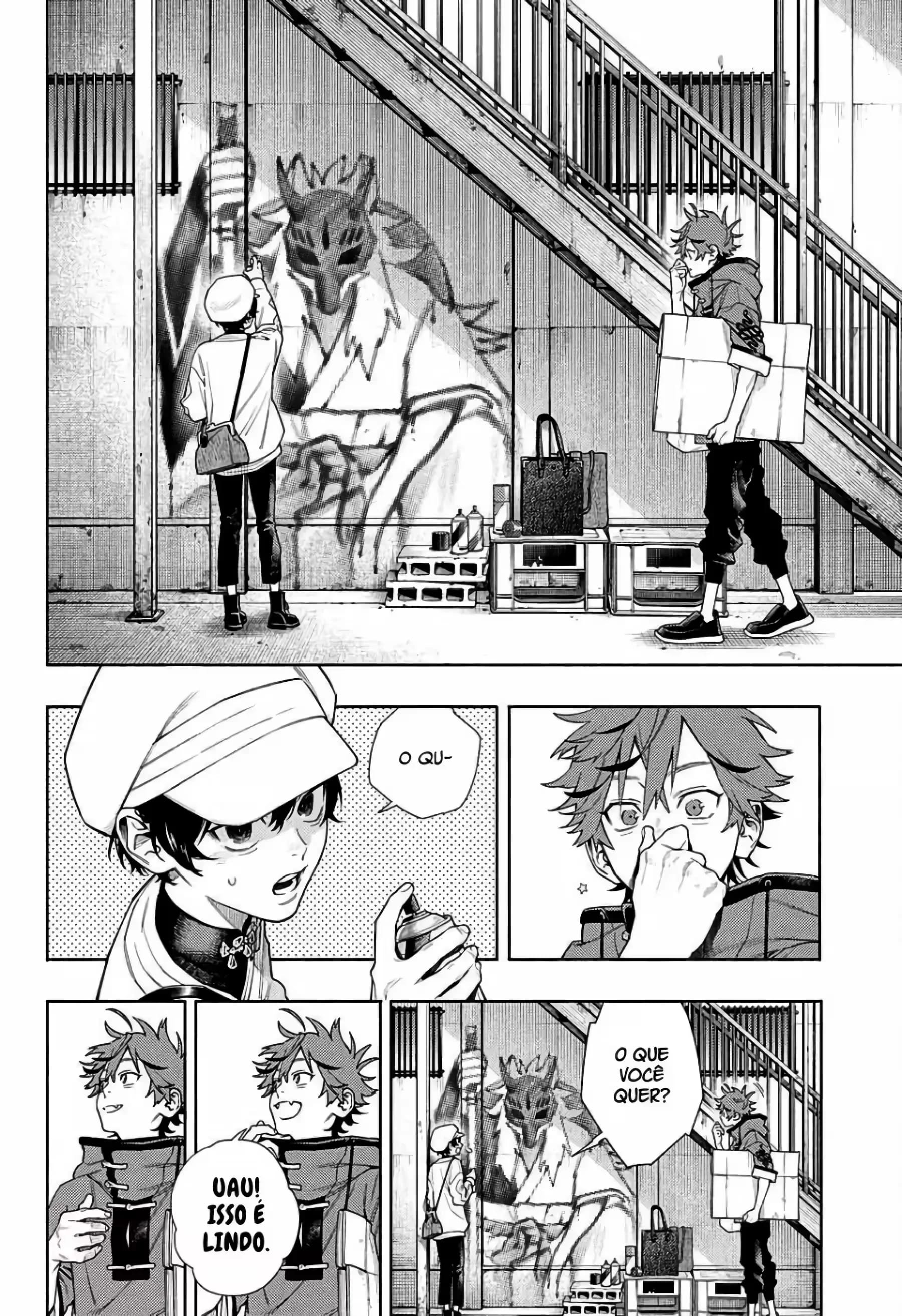 Read Gokurakugai A Luz Escura dos Problemas PT Manga Online