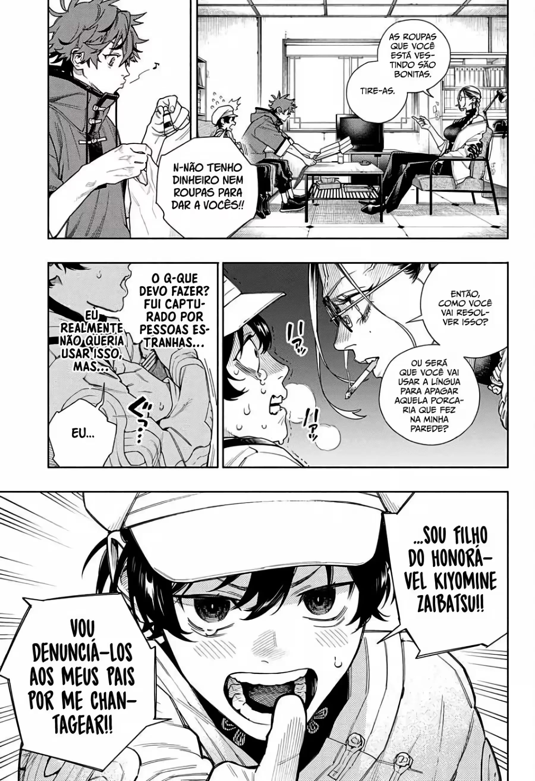 Read Gokurakugai A Luz Escura dos Problemas PT Manga Online