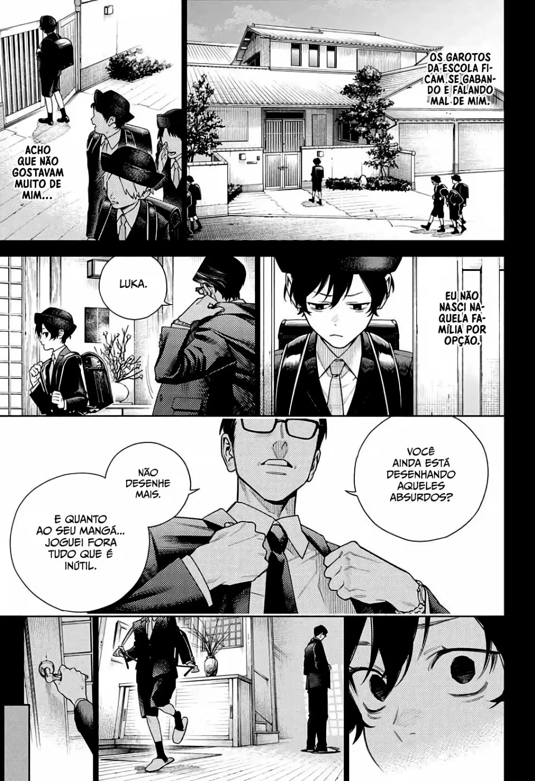 Read Gokurakugai A Luz Escura dos Problemas PT Manga Online