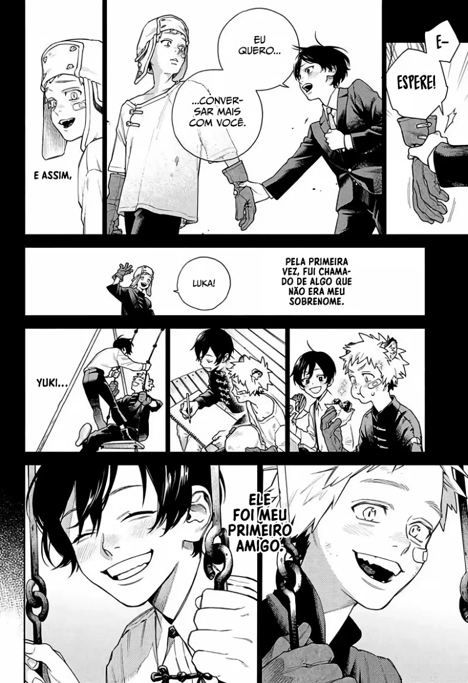 Read Gokurakugai A Luz Escura dos Problemas PT Manga Online