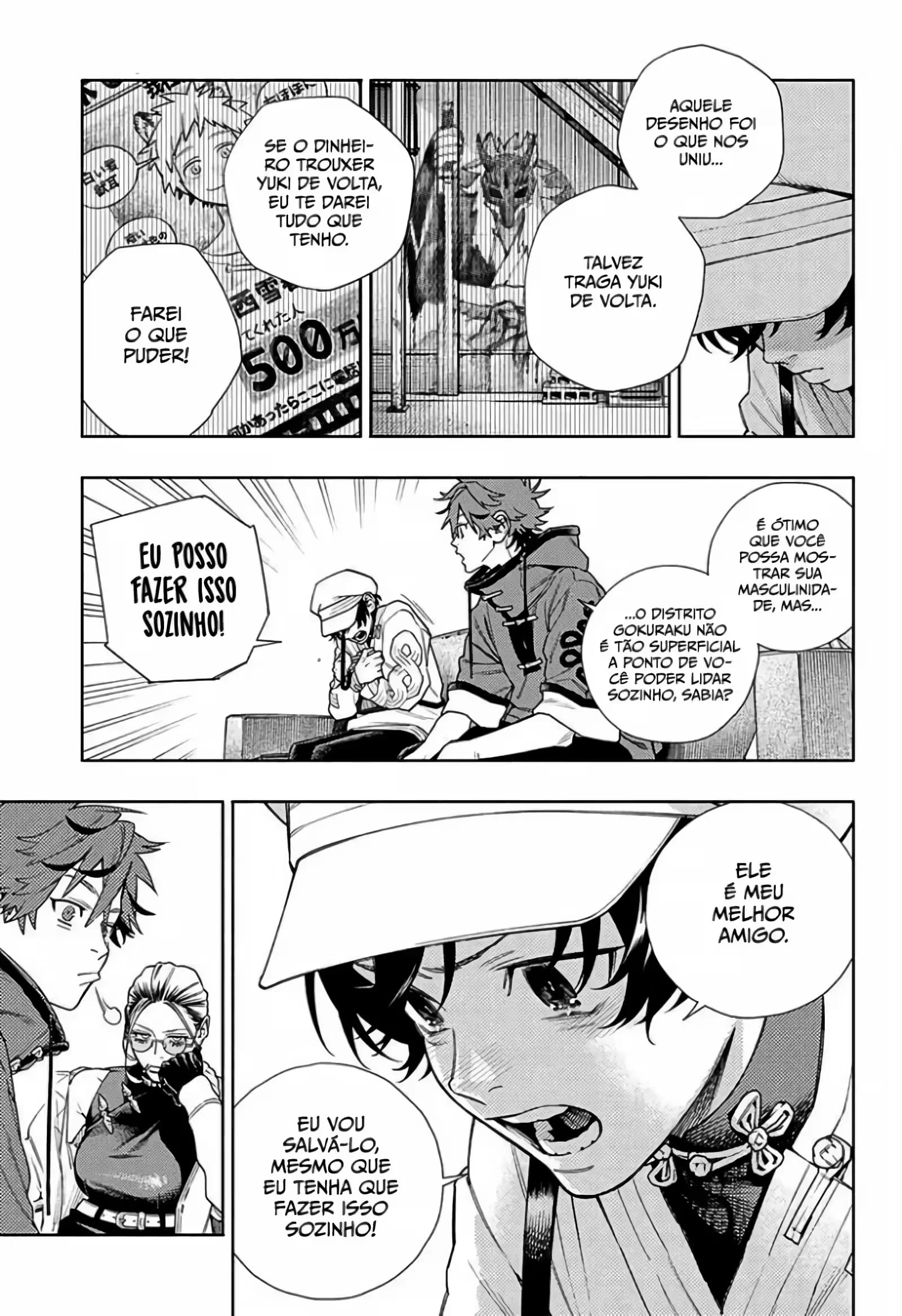 Read Gokurakugai A Luz Escura dos Problemas PT Manga Online