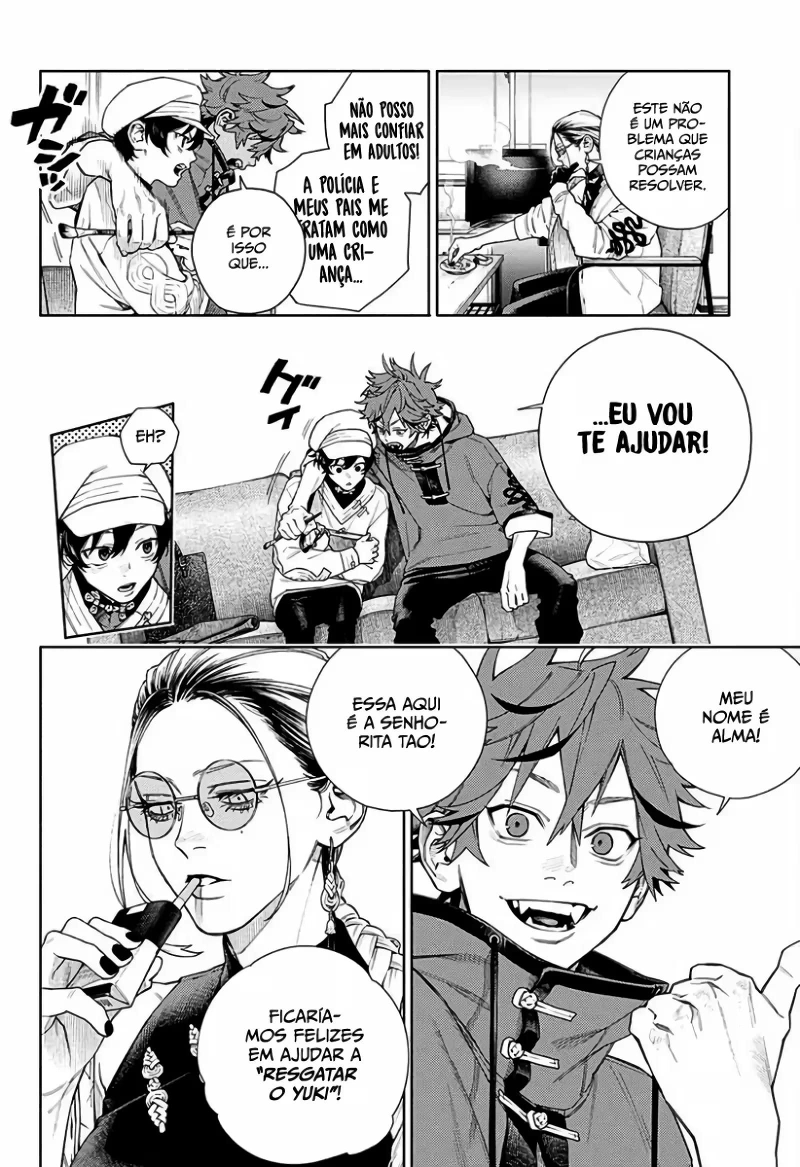 Read Gokurakugai A Luz Escura dos Problemas PT Manga Online