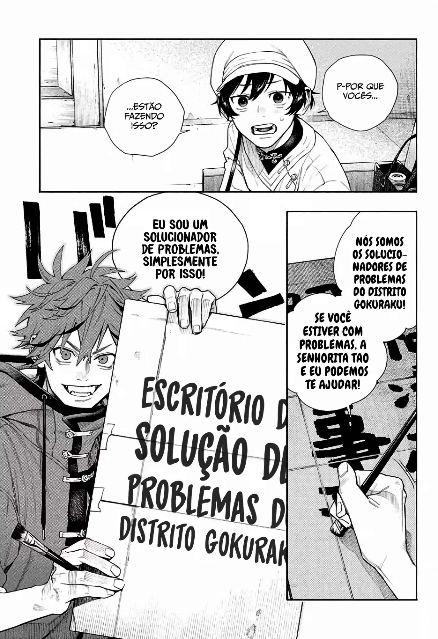 Read Gokurakugai A Luz Escura dos Problemas PT Manga Online