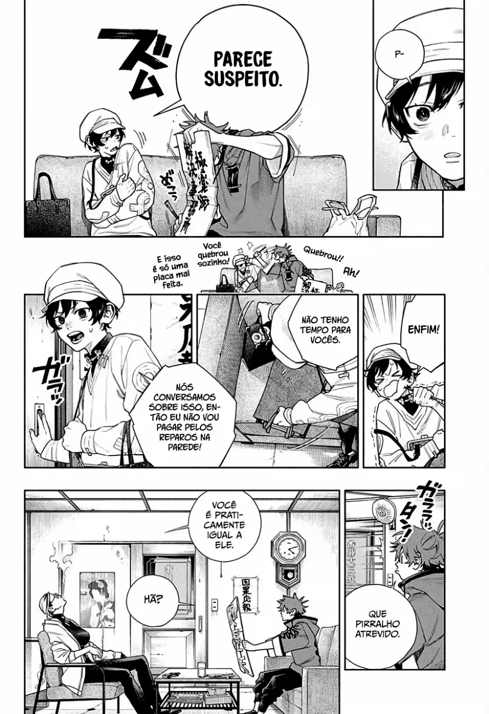 Read Gokurakugai A Luz Escura dos Problemas PT Manga Online