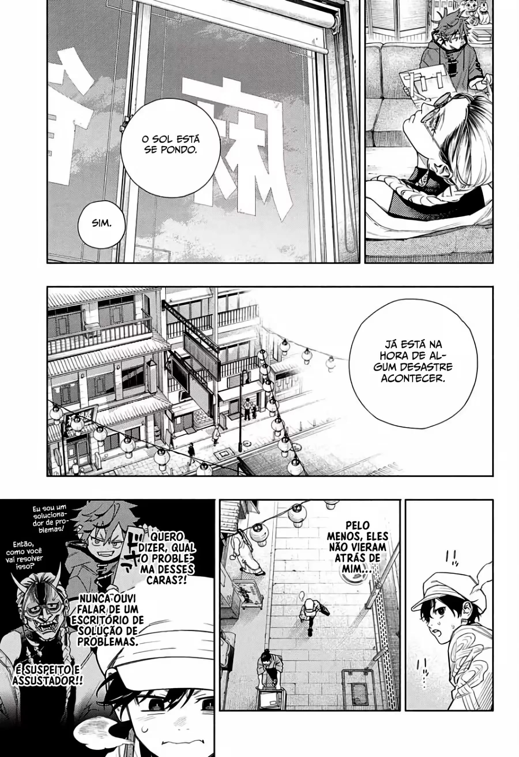 Read Gokurakugai A Luz Escura dos Problemas PT Manga Online