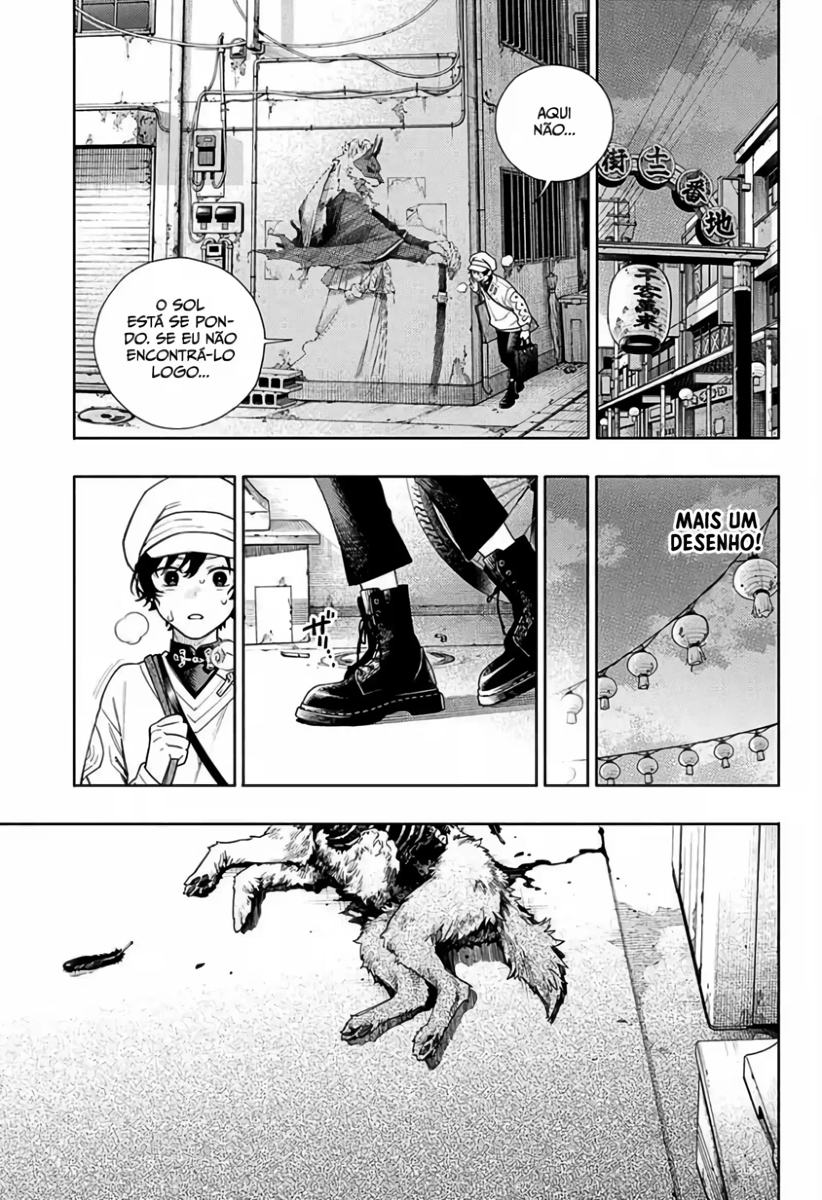Read Gokurakugai A Luz Escura dos Problemas PT Manga Online