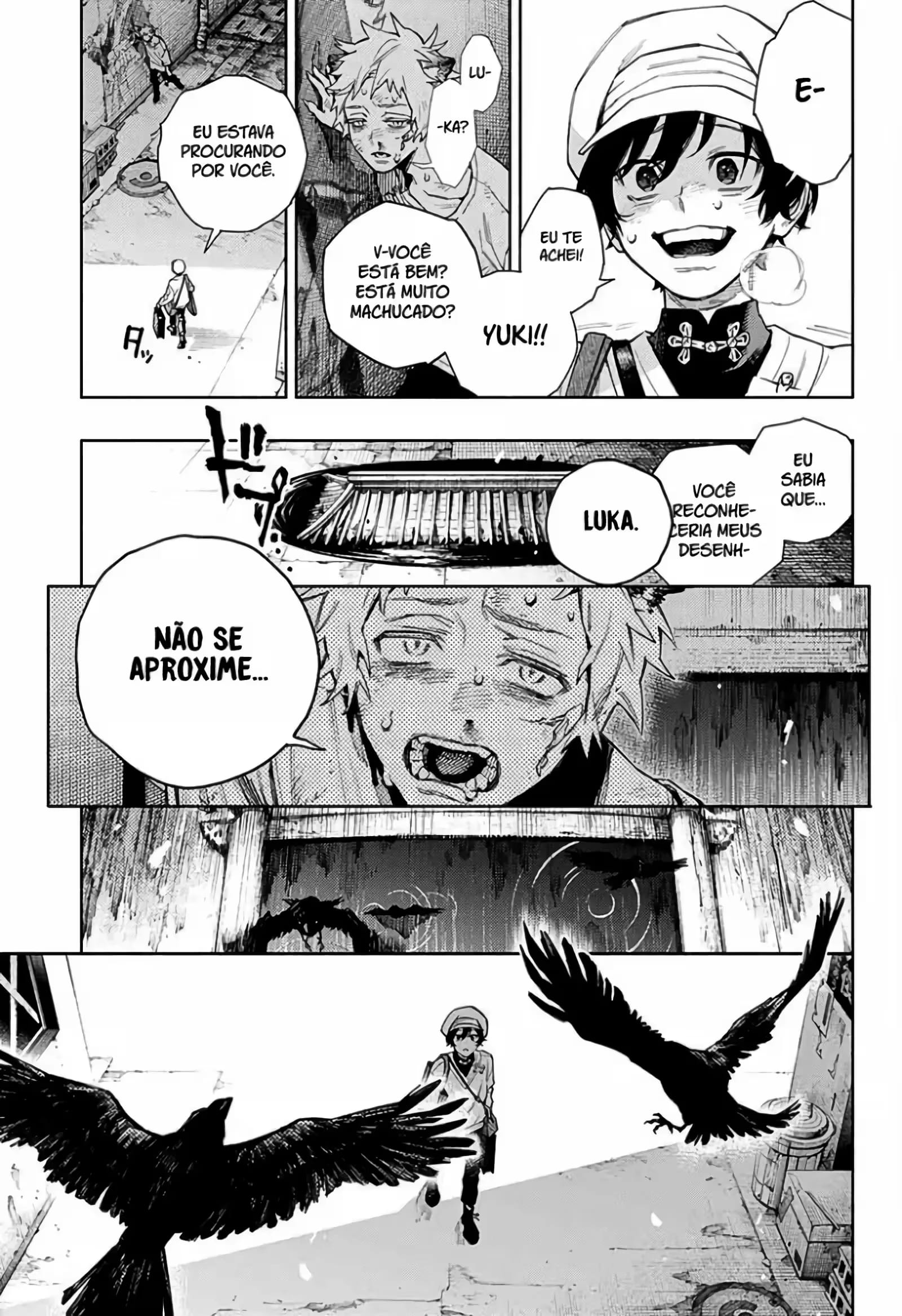Read Gokurakugai A Luz Escura dos Problemas PT Manga Online