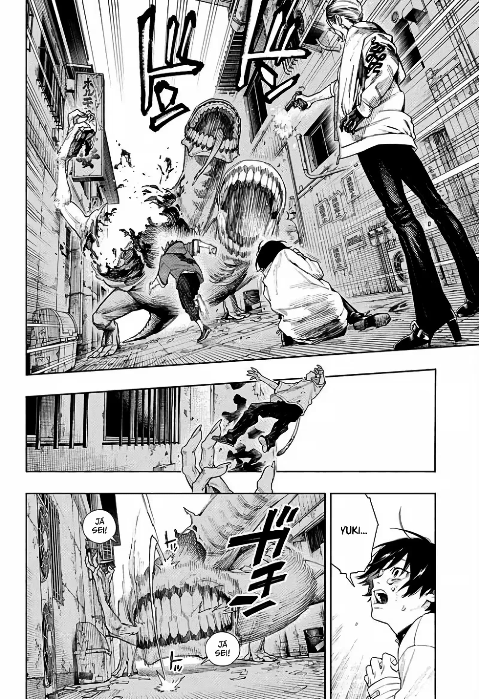 Read Gokurakugai A Luz Escura dos Problemas PT Manga Online