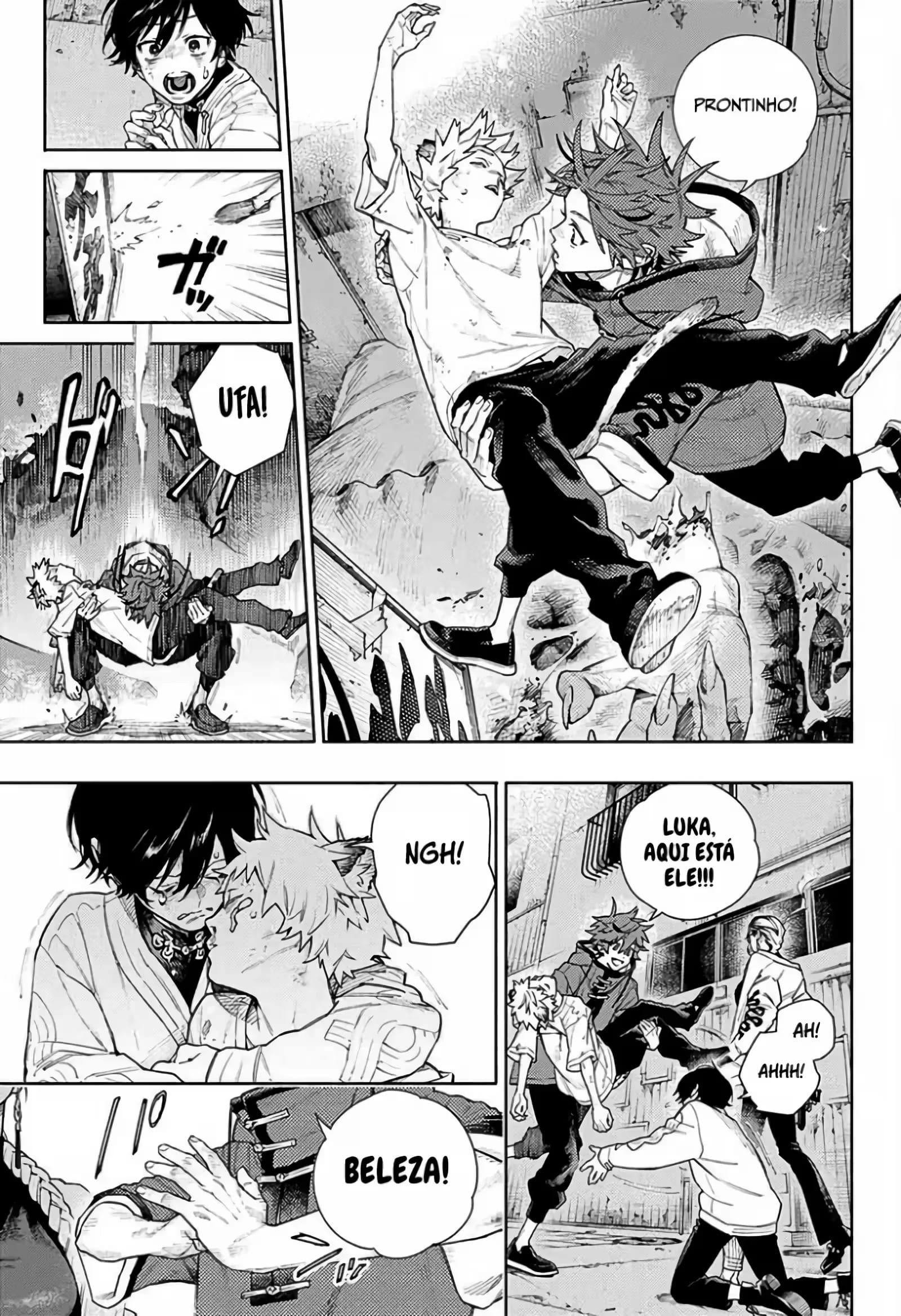 Read Gokurakugai A Luz Escura dos Problemas PT Manga Online