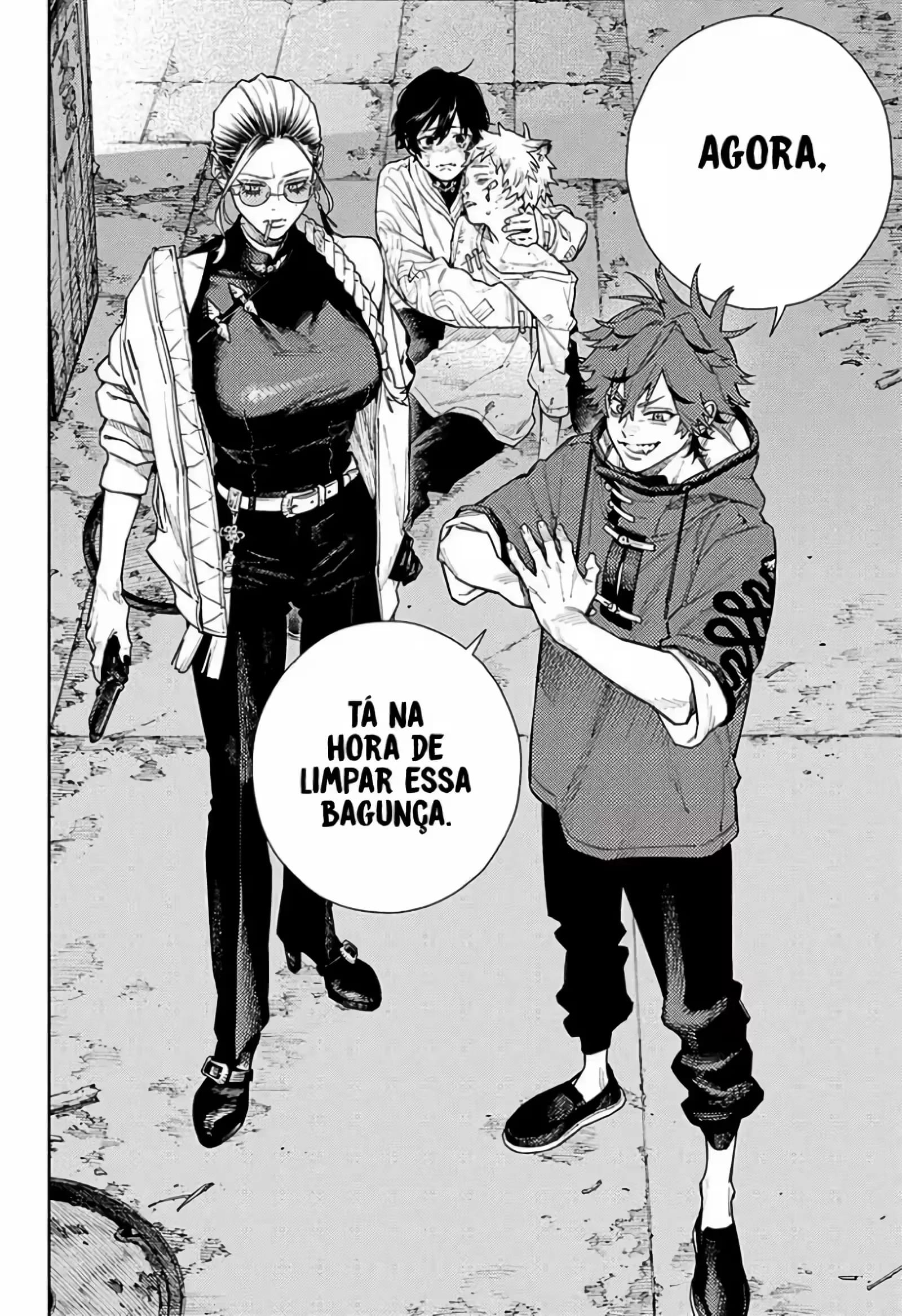 Read Gokurakugai A Luz Escura dos Problemas PT Manga Online