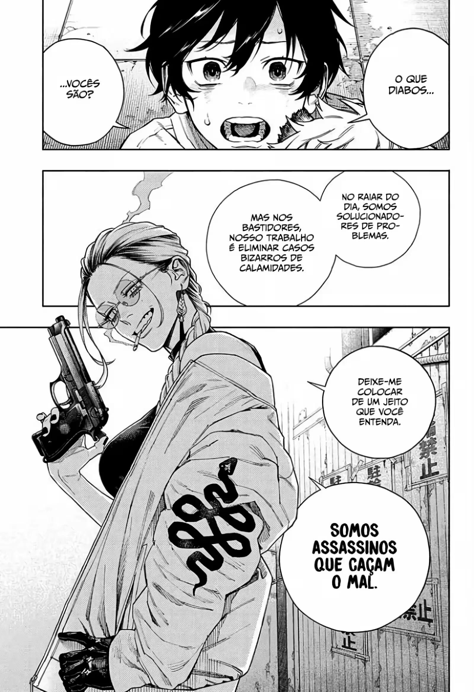 Read Gokurakugai A Luz Escura dos Problemas PT Manga Online