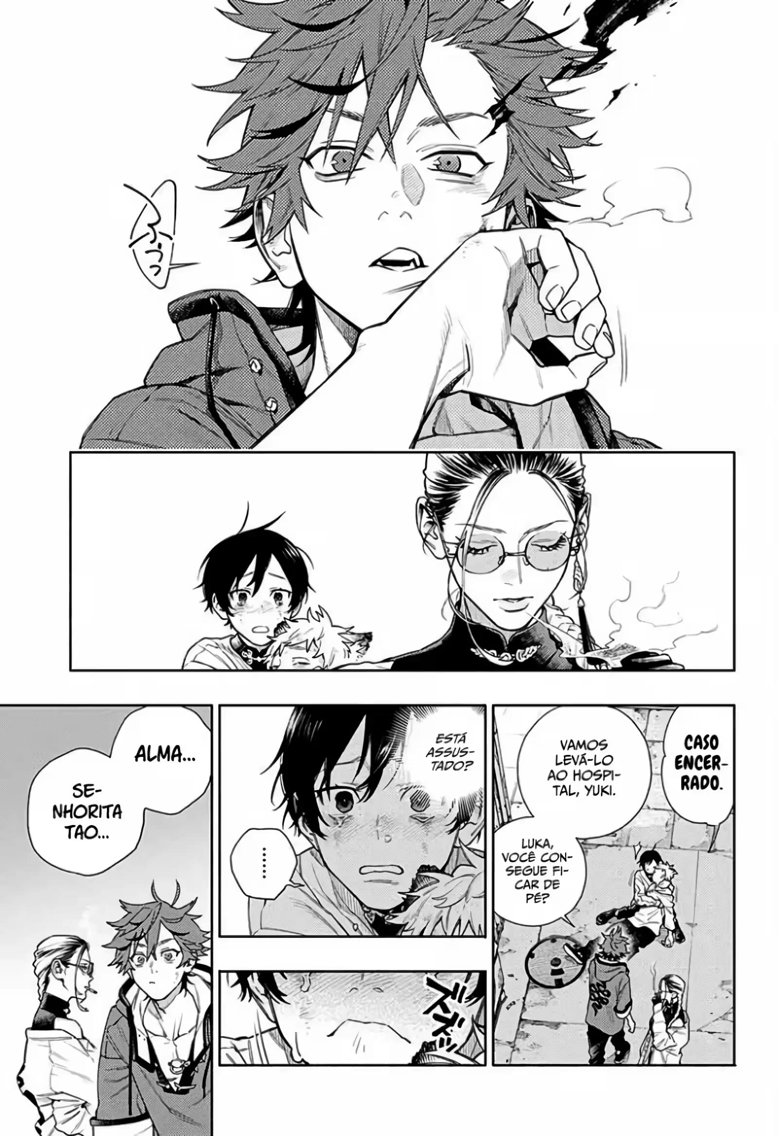Read Gokurakugai A Luz Escura dos Problemas PT Manga Online