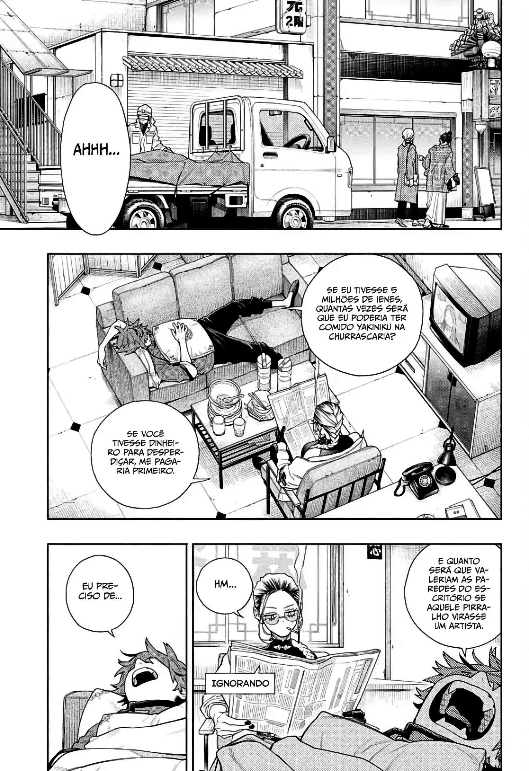 Read Gokurakugai A Luz Escura dos Problemas PT Manga Online