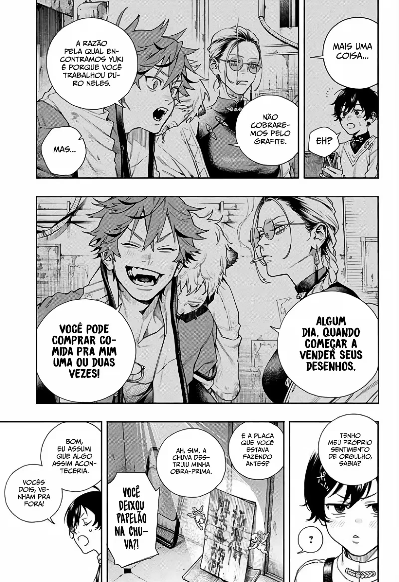 Read Gokurakugai A Luz Escura dos Problemas PT Manga Online