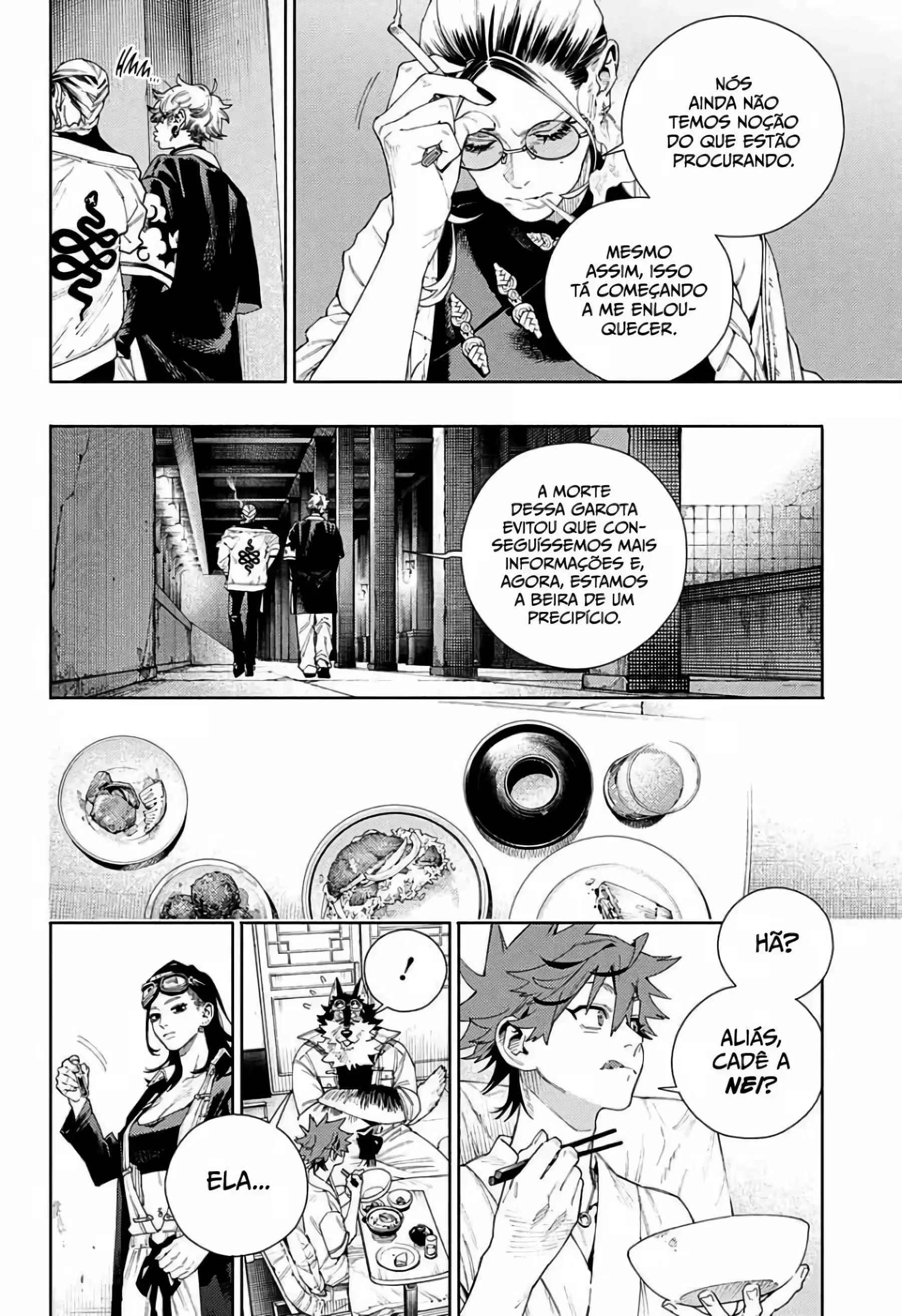 Read Gokurakugai A Luz Escura dos Problemas PT Manga Online